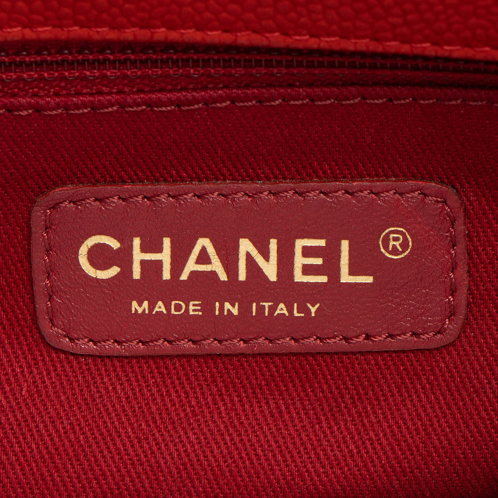 Chanel Caviar Leather Chic Quilt Flap Bag