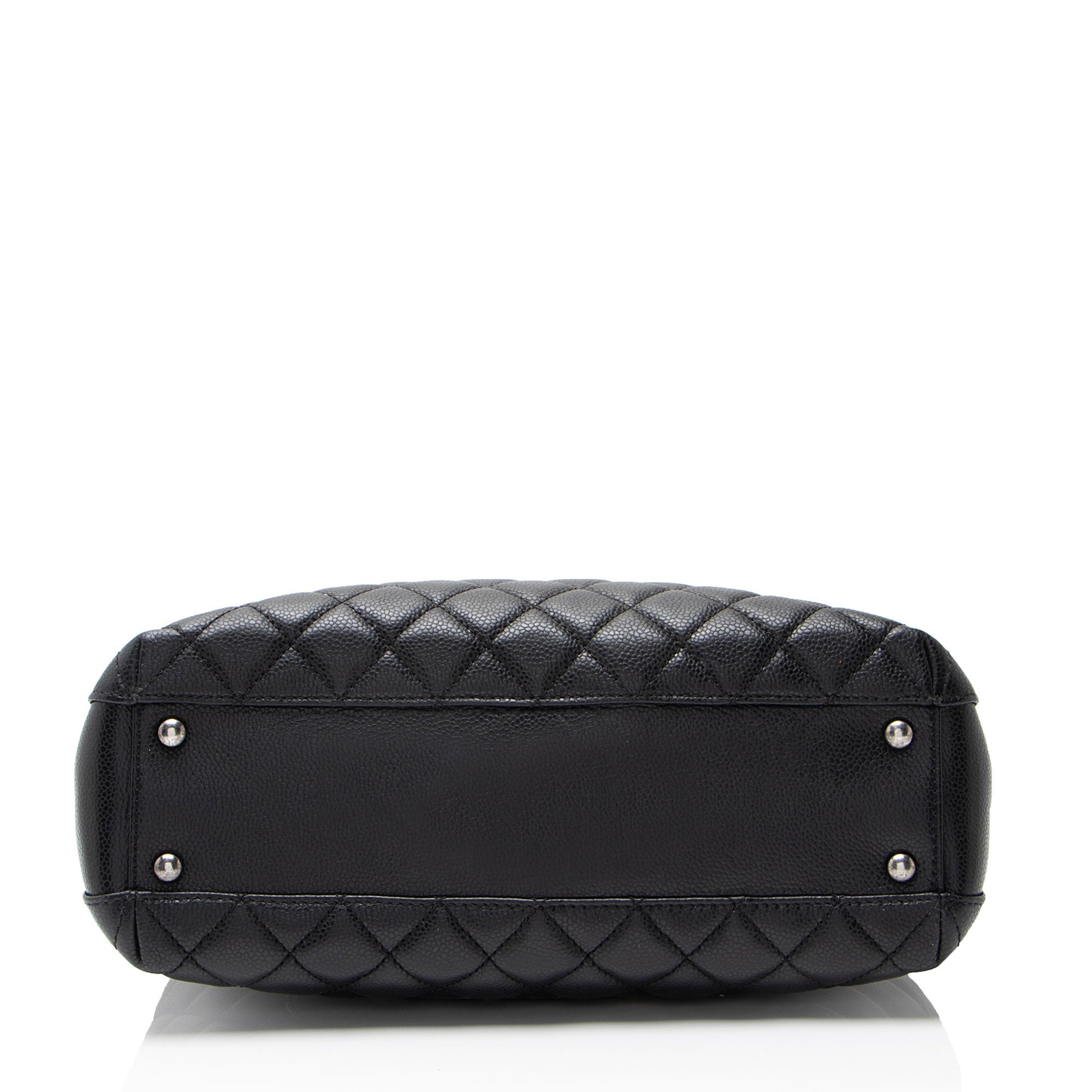 Chanel Caviar Leather City Small Shopping Tote