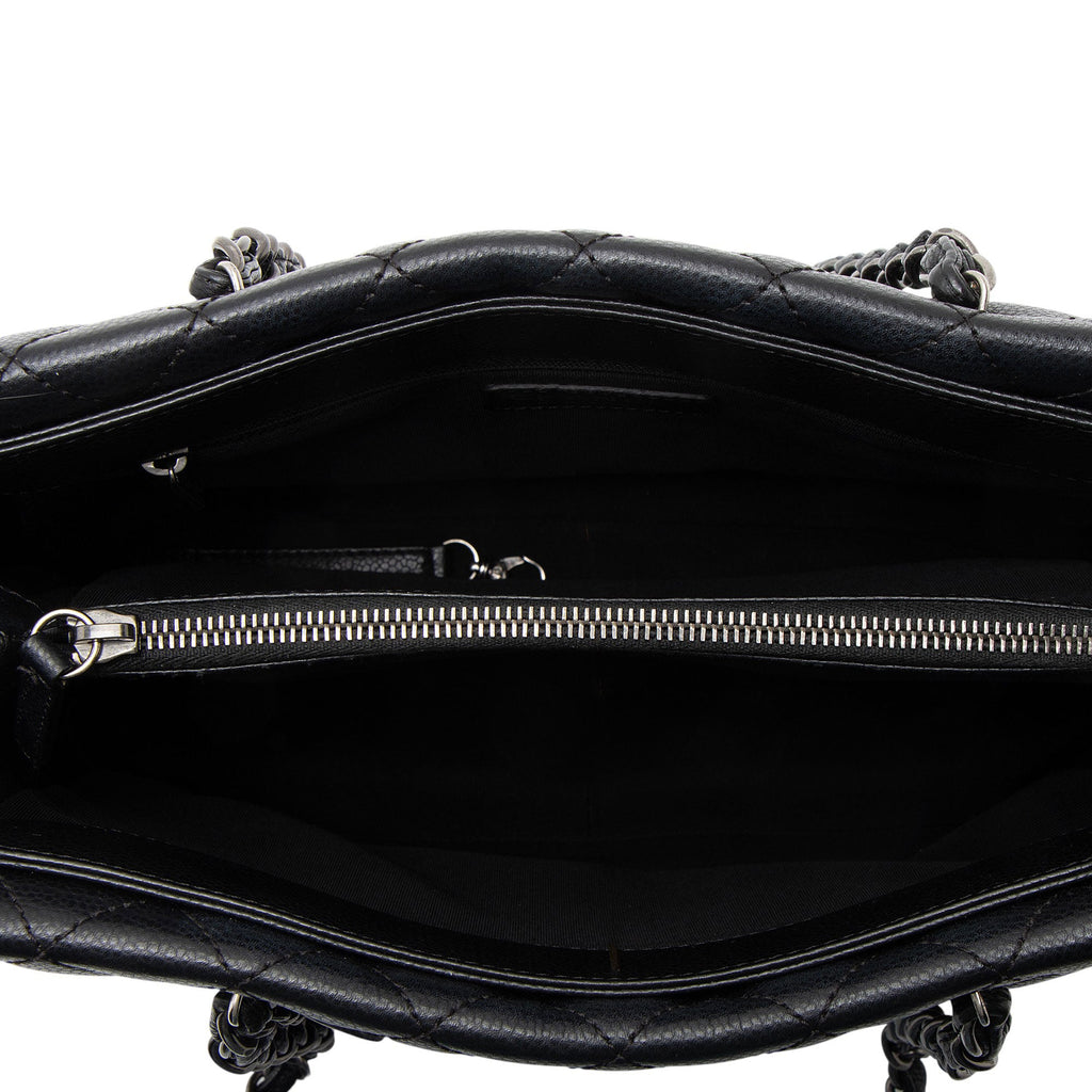 Chanel Caviar Leather City Small Shopping Tote