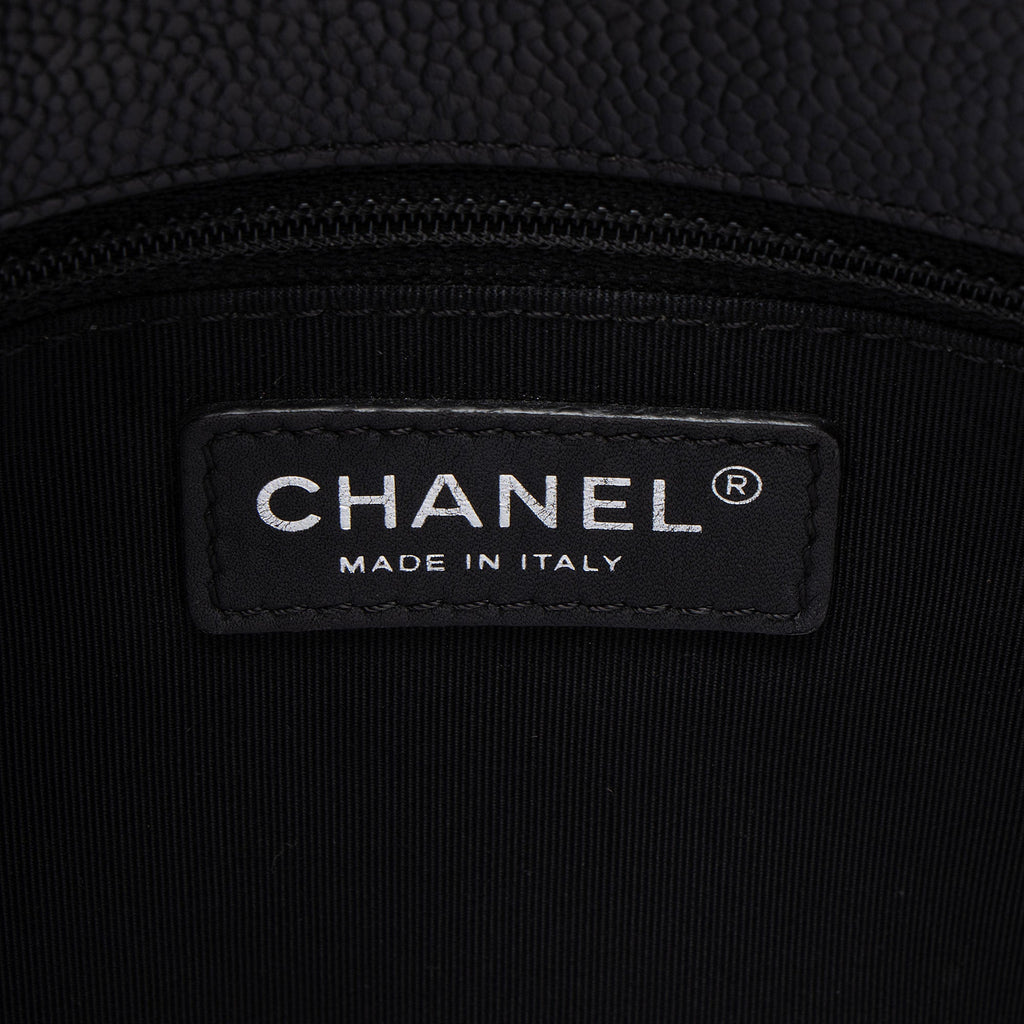 Chanel Caviar Leather City Small Shopping Tote
