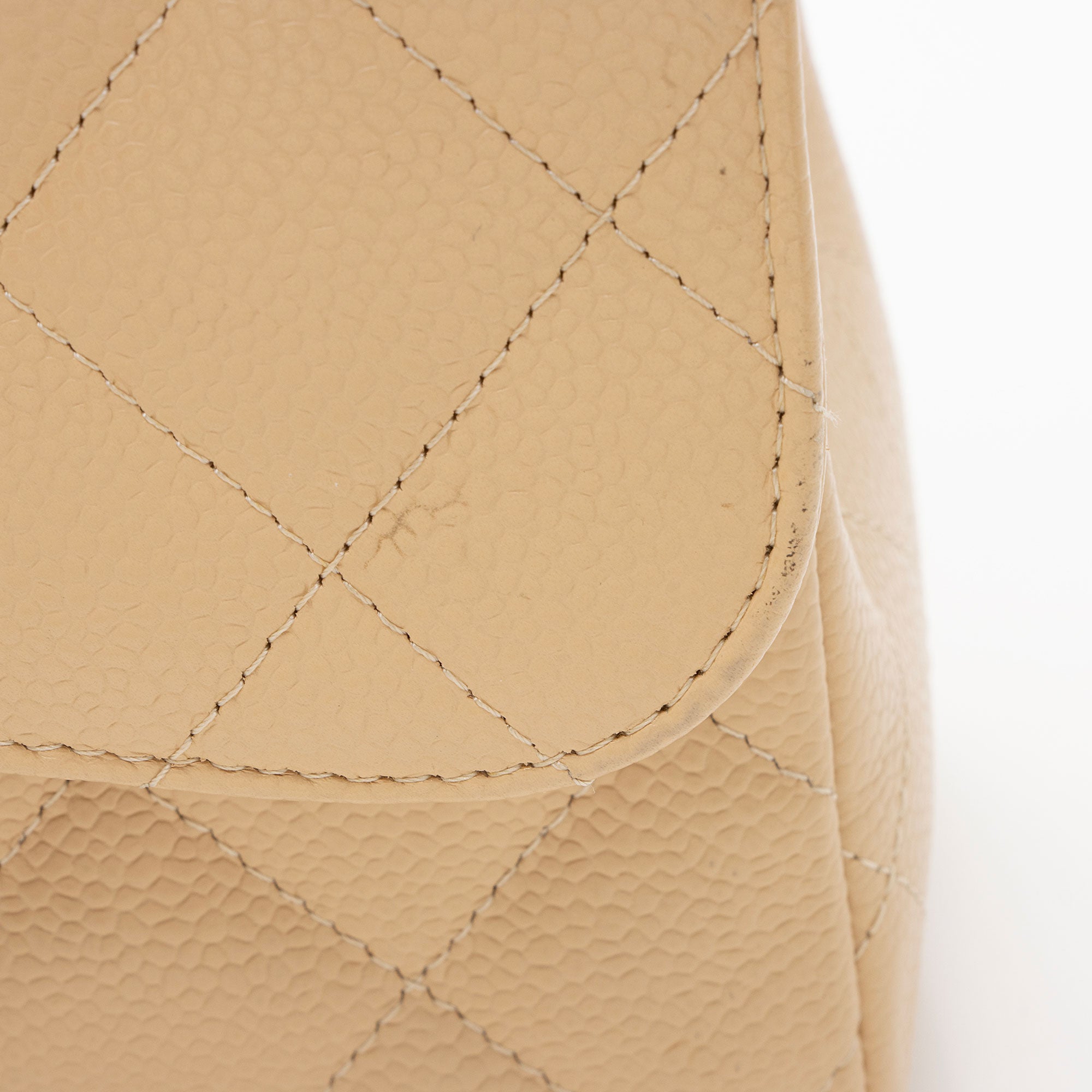 Chanel Caviar Leather Classic Jumbo Double Flap Bag