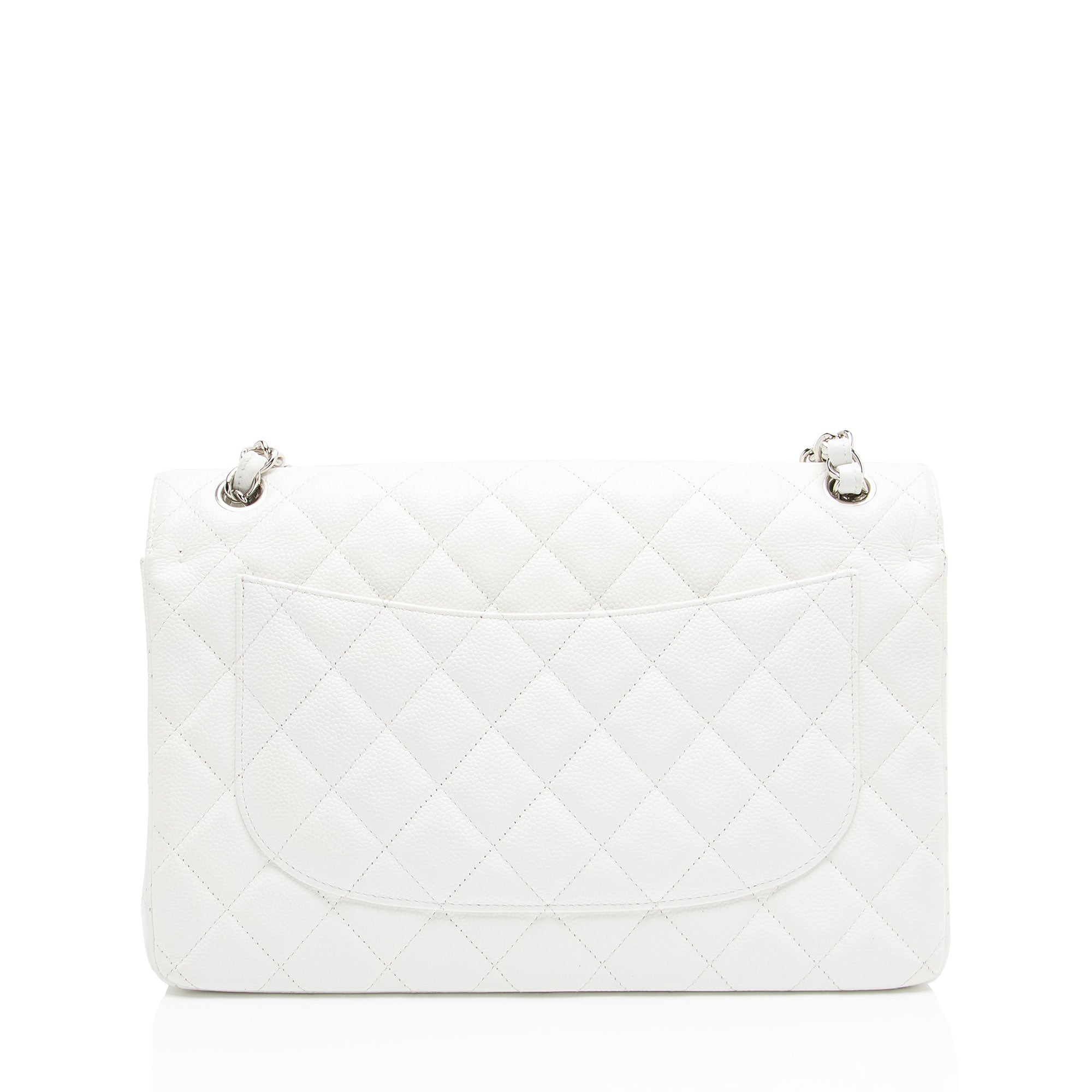 Chanel Caviar Leather Classic Jumbo Double Flap Bag