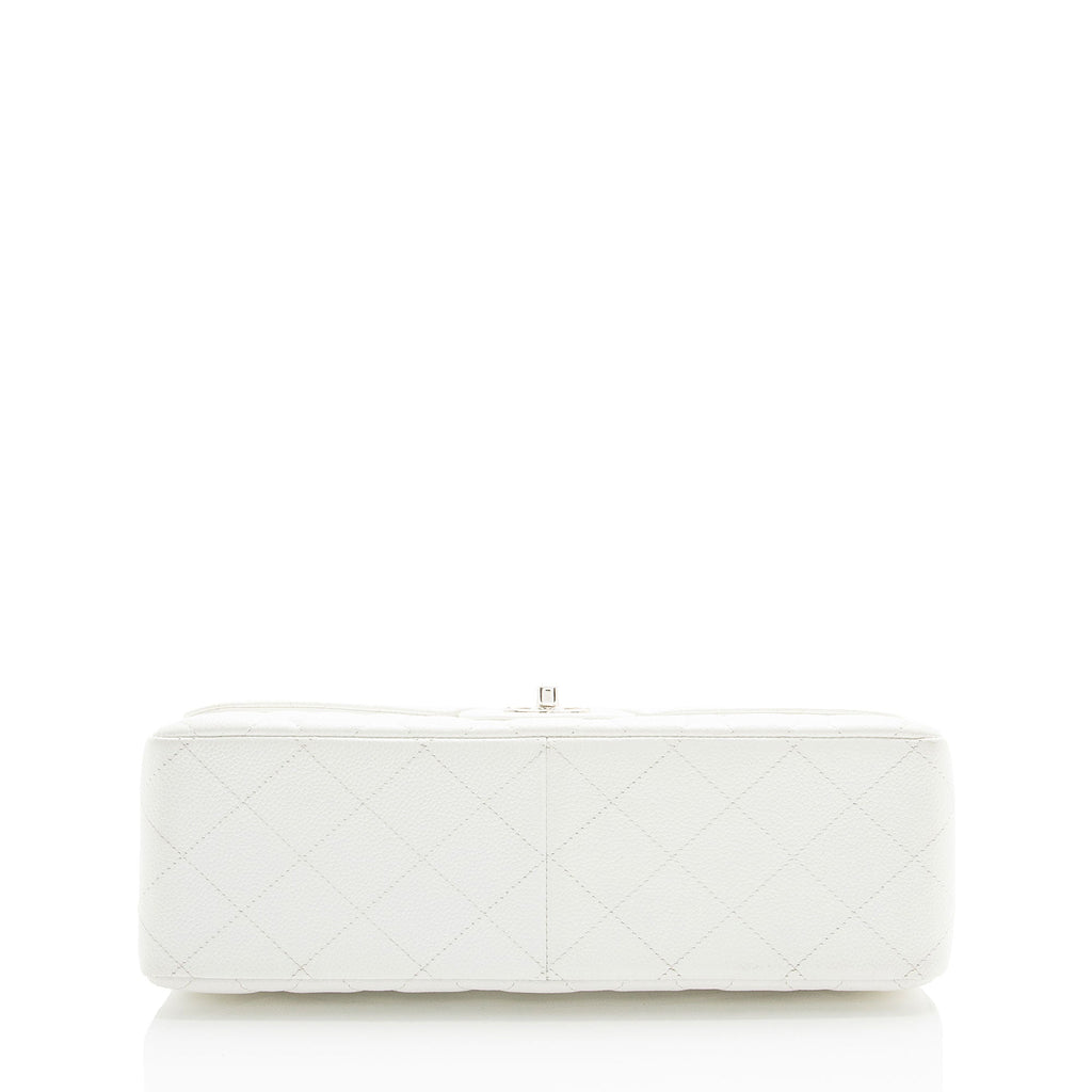 Chanel Caviar Leather Classic Jumbo Double Flap Bag