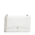Chanel Caviar Leather Classic Jumbo Double Flap Bag
