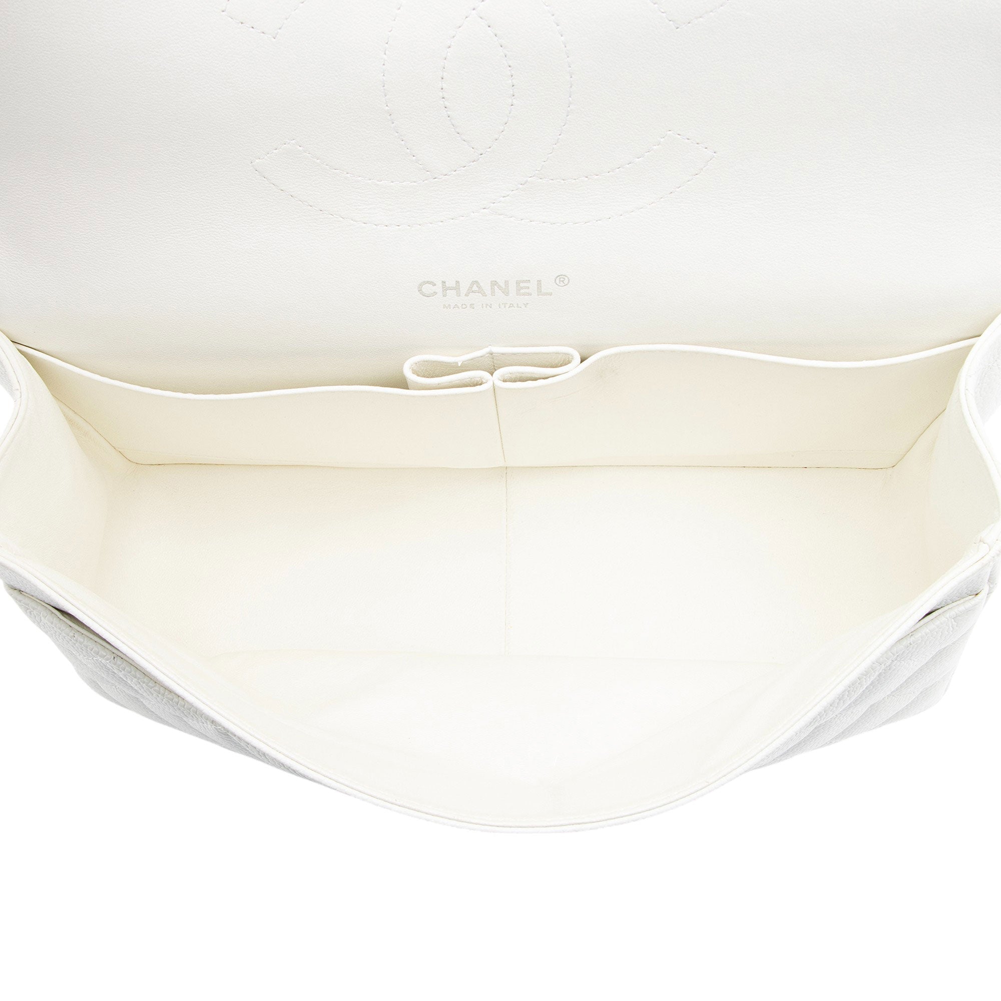 Chanel Caviar Leather Classic Jumbo Double Flap Bag