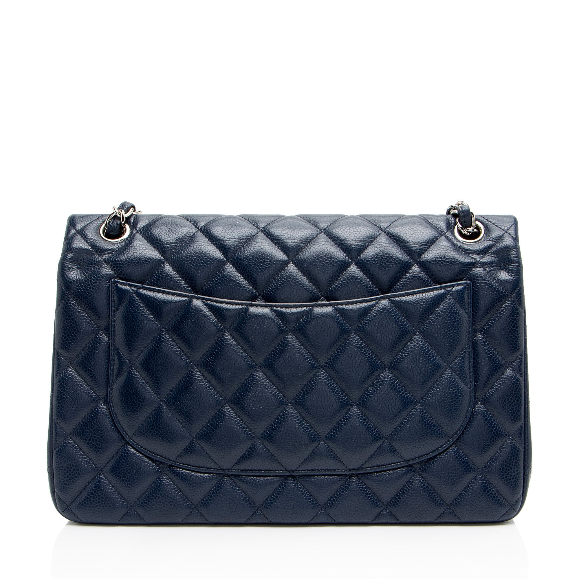 Chanel Caviar Leather Classic Jumbo Double Flap Bag