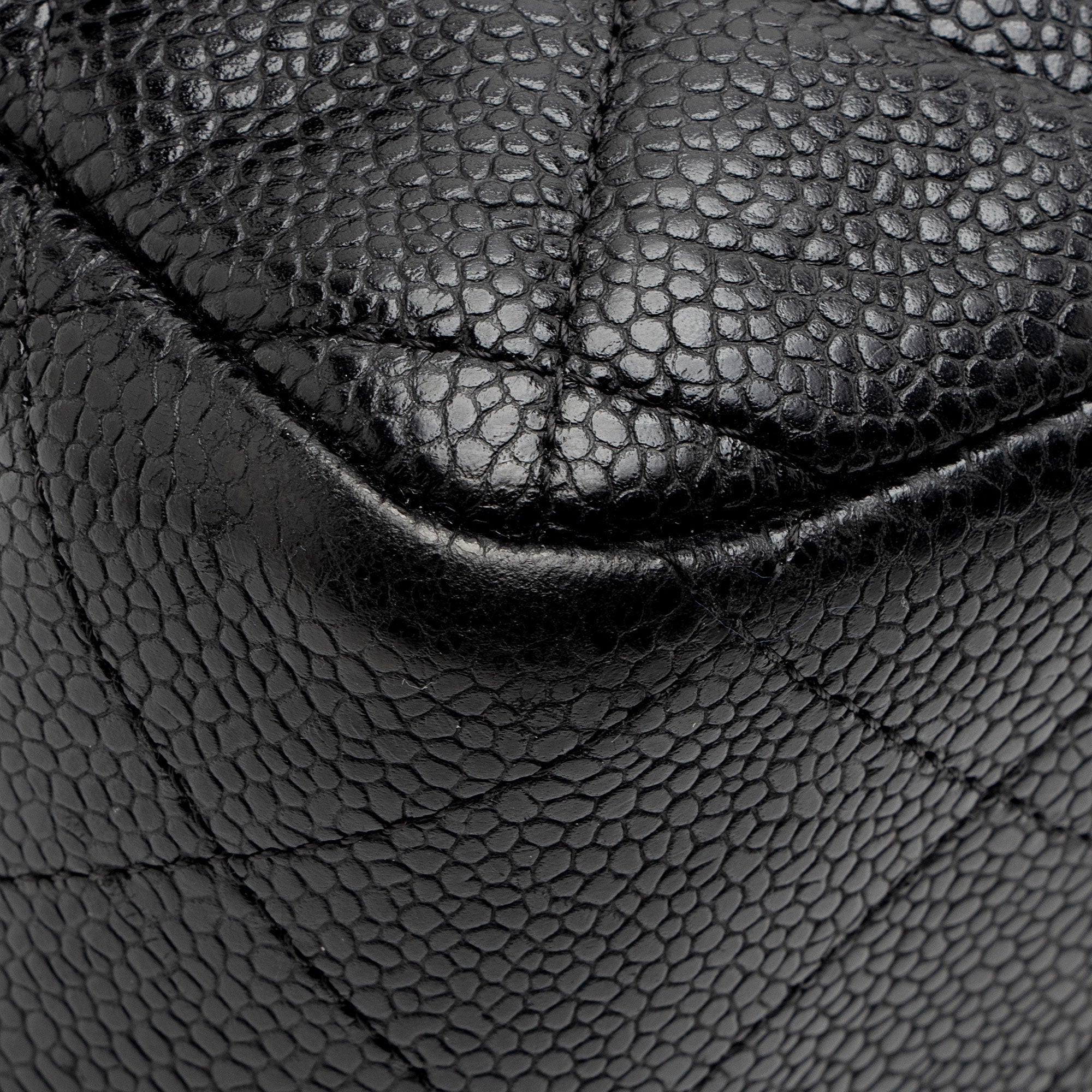 Chanel Caviar Leather Classic Jumbo Double Flap Bag