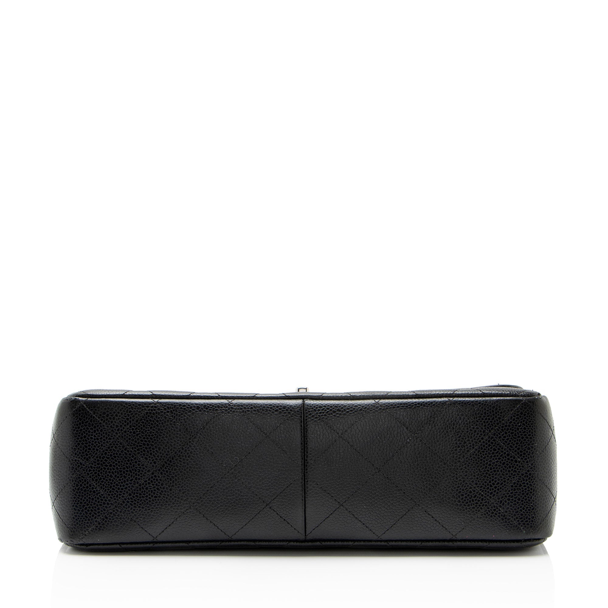 Chanel Caviar Leather Classic Jumbo Double Flap Bag