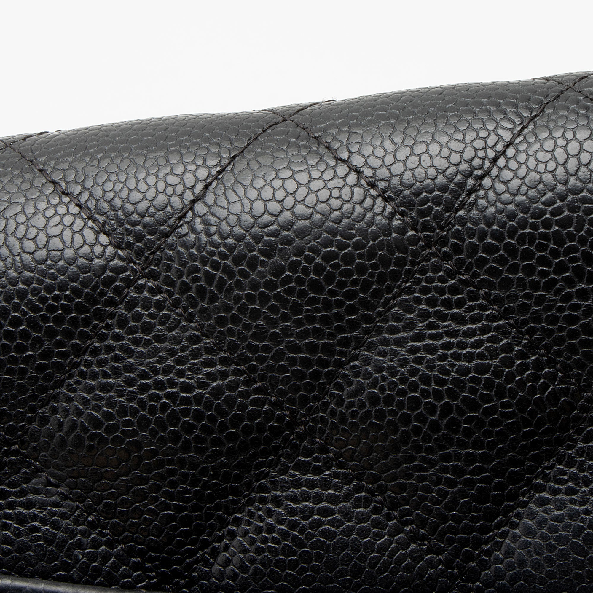 Chanel Caviar Leather Classic Jumbo Double Flap Bag