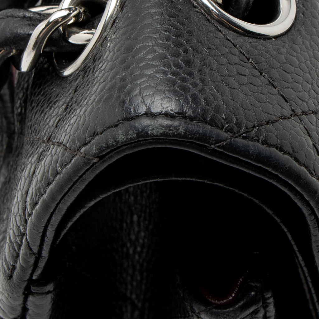 Chanel Caviar Leather Classic Jumbo Double Flap Bag