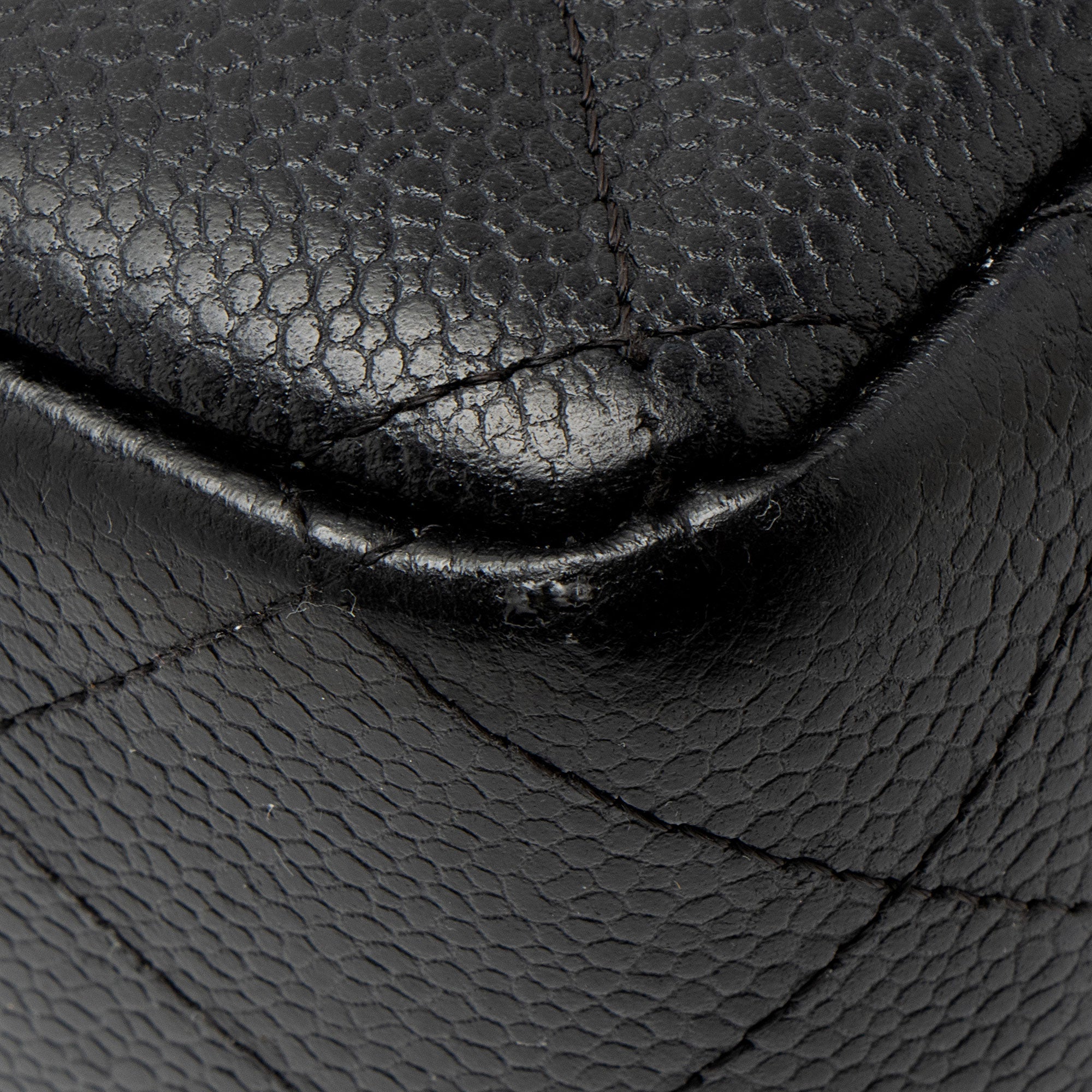 Chanel Caviar Leather Classic Jumbo Double Flap Bag