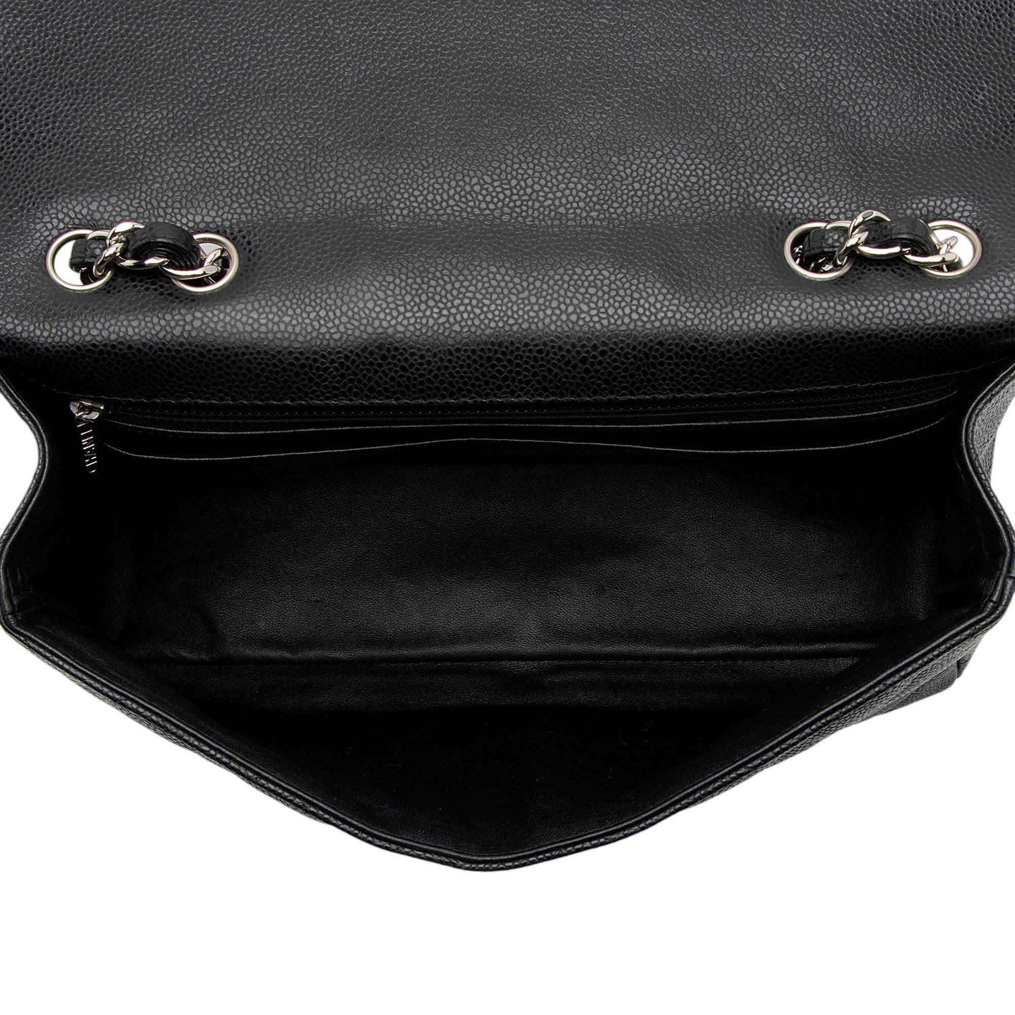 Chanel Caviar Leather Classic Jumbo Single Flap Bag (SHF-LHfnsx)