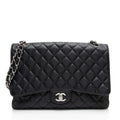 Chanel Caviar Leather Classic Maxi Single Flap Bag