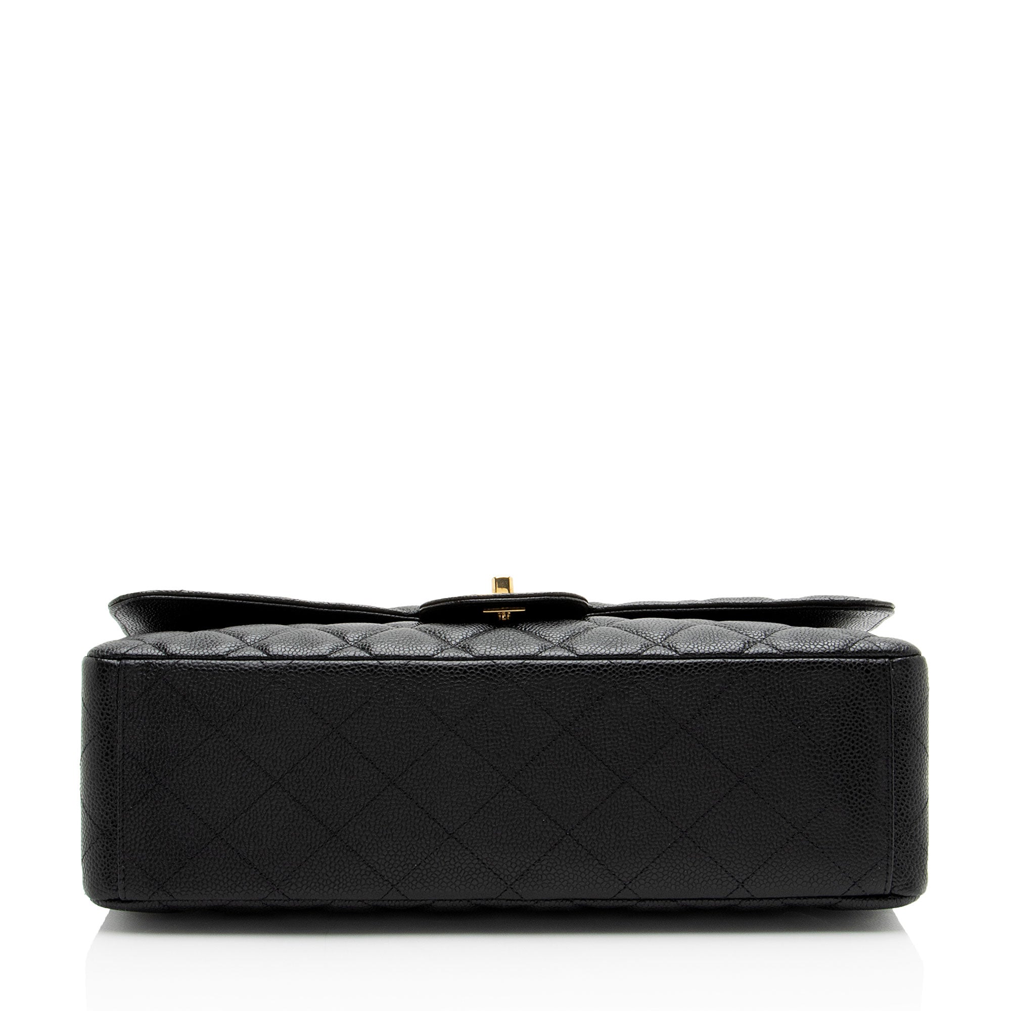 Chanel Caviar Leather Classic Maxi Single Flap Bag