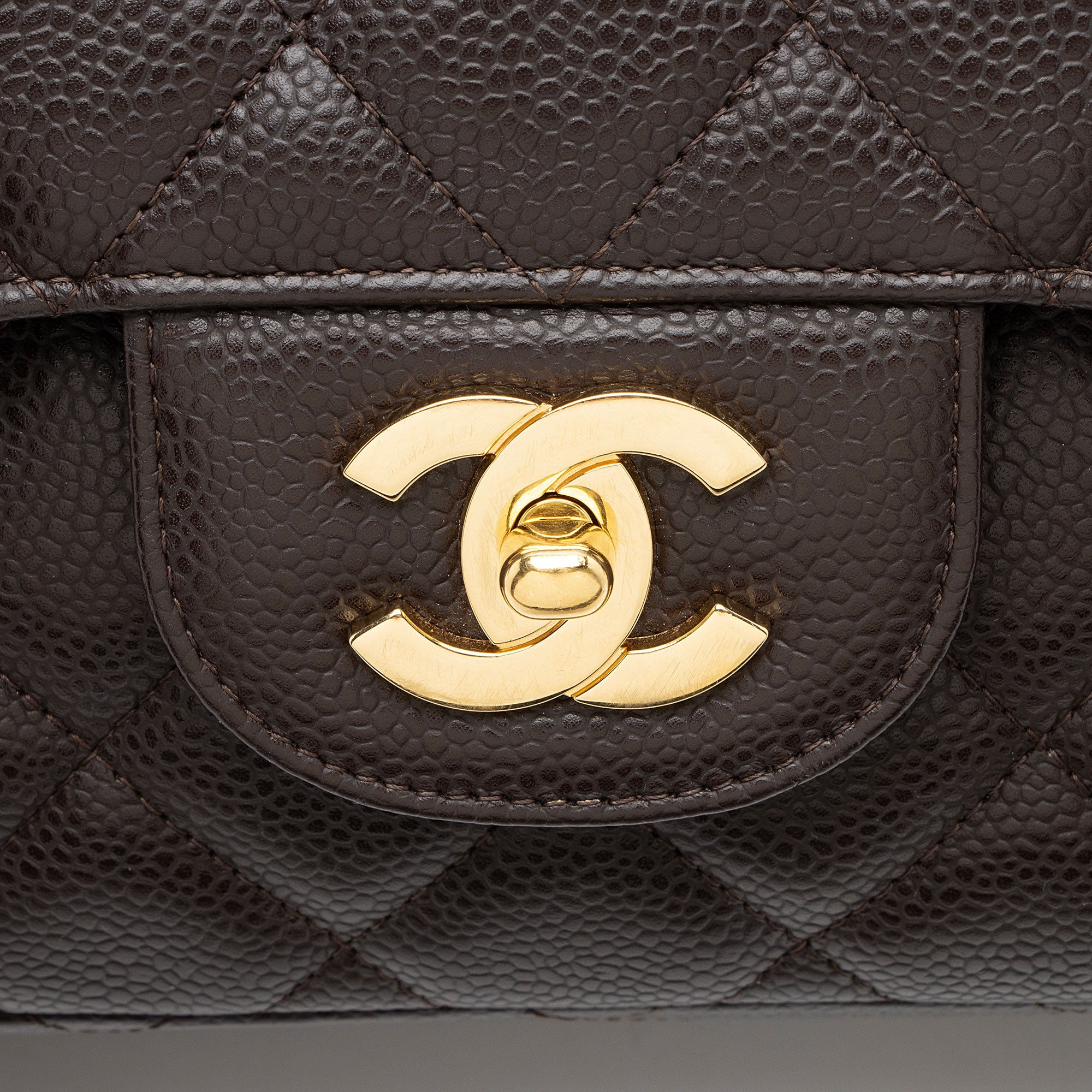 Chanel Caviar Leather Classic Maxi Single Flap Bag