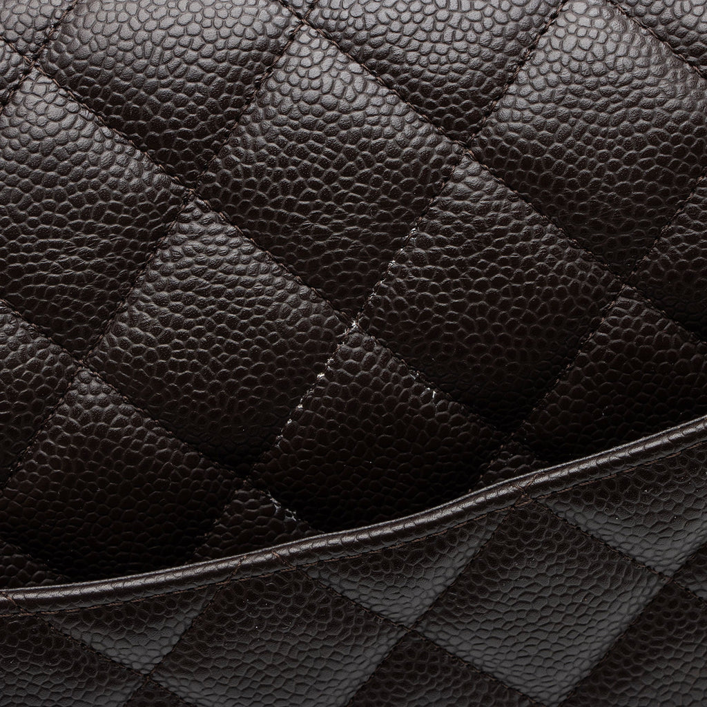 Chanel Caviar Leather Classic Maxi Single Flap Bag