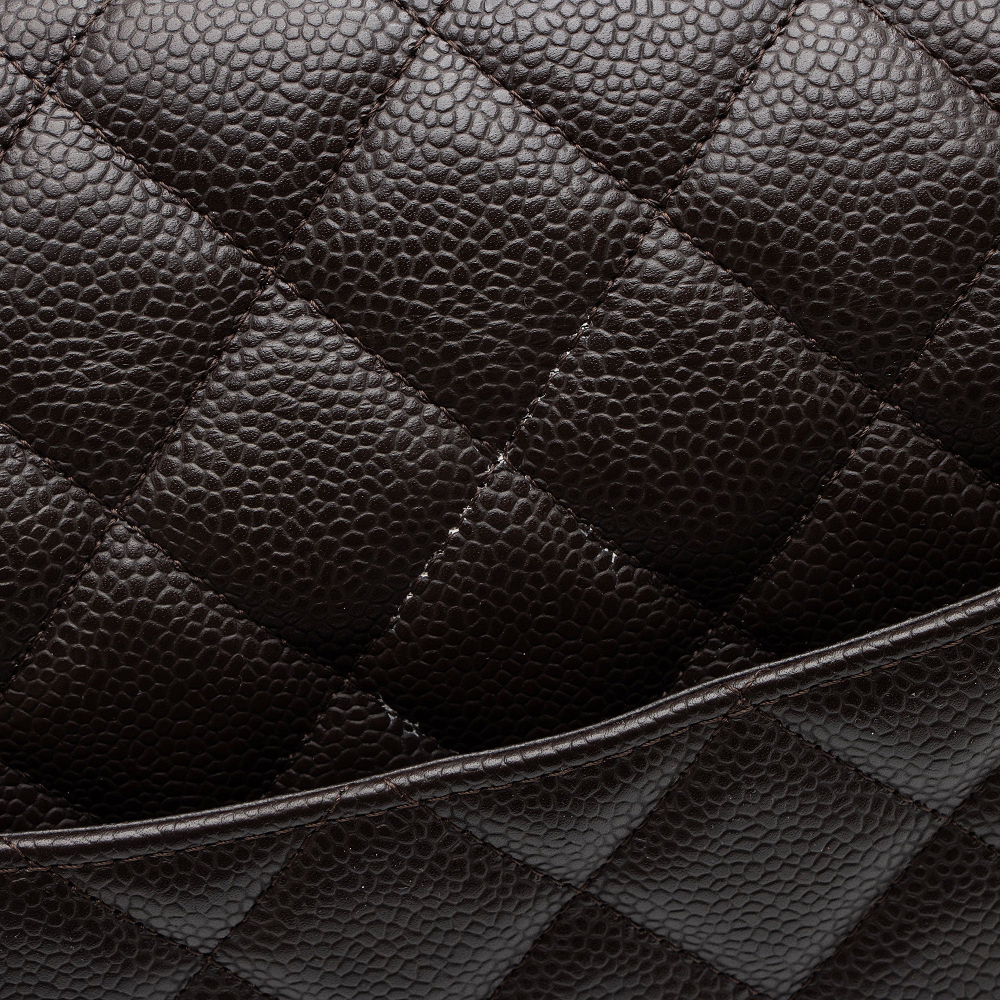 Chanel Caviar Leather Classic Maxi Single Flap Bag