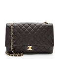 Chanel Caviar Leather Classic Maxi Single Flap Bag