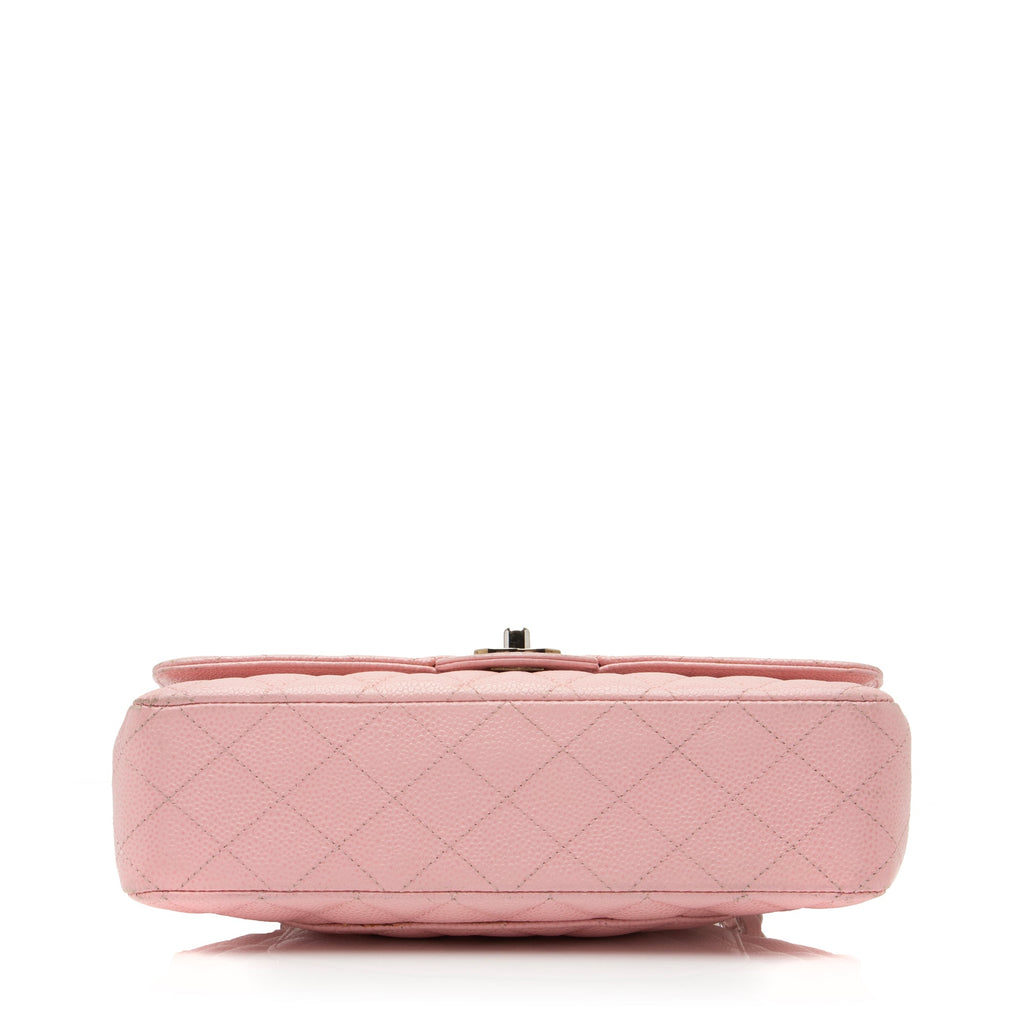 Chanel Caviar Leather Classic Medium Double Flap Bag (SHF-23513)
