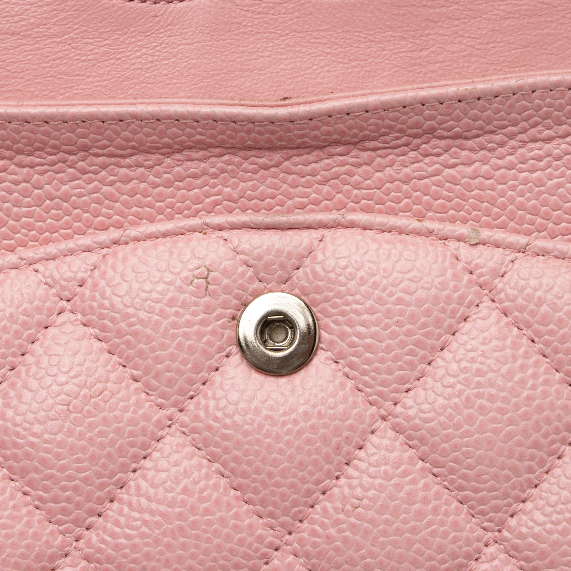 Chanel Caviar Leather Classic Medium Double Flap Bag (SHF-23513)