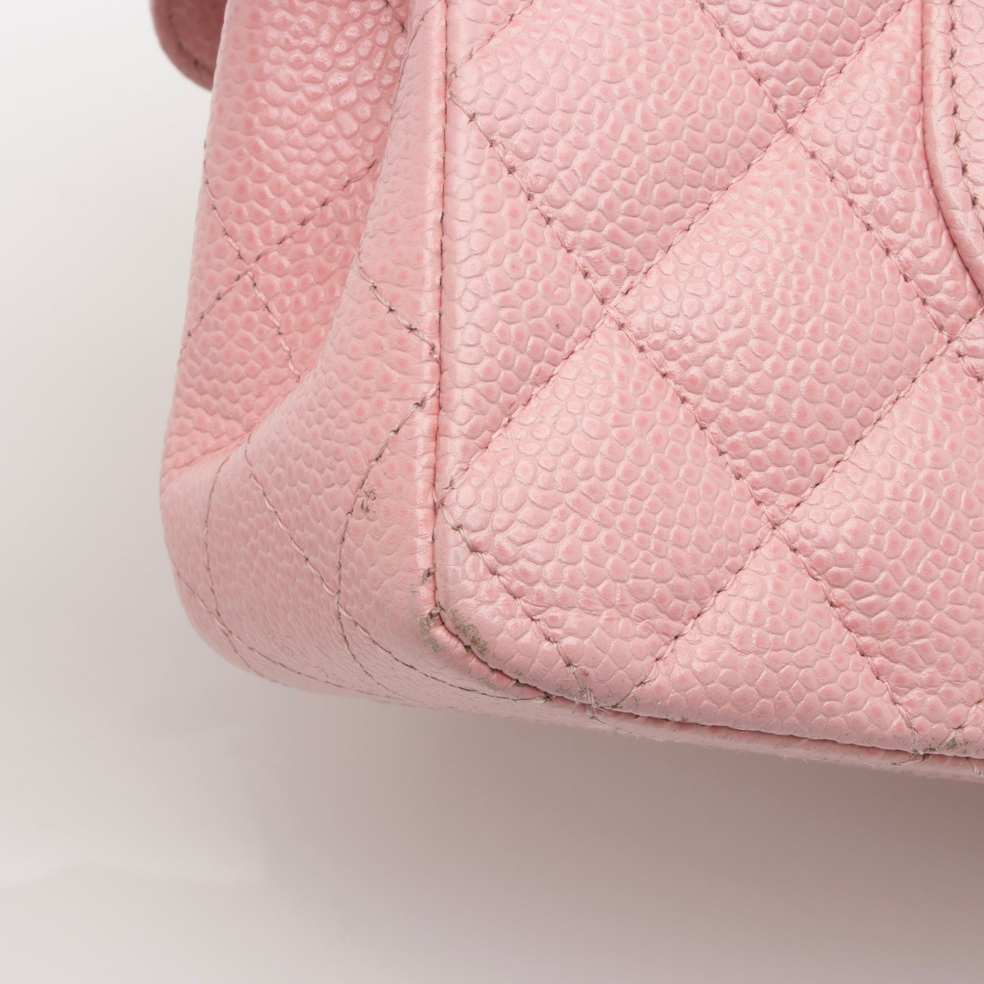 Chanel Caviar Leather Classic Medium Double Flap Bag (SHF-23513)