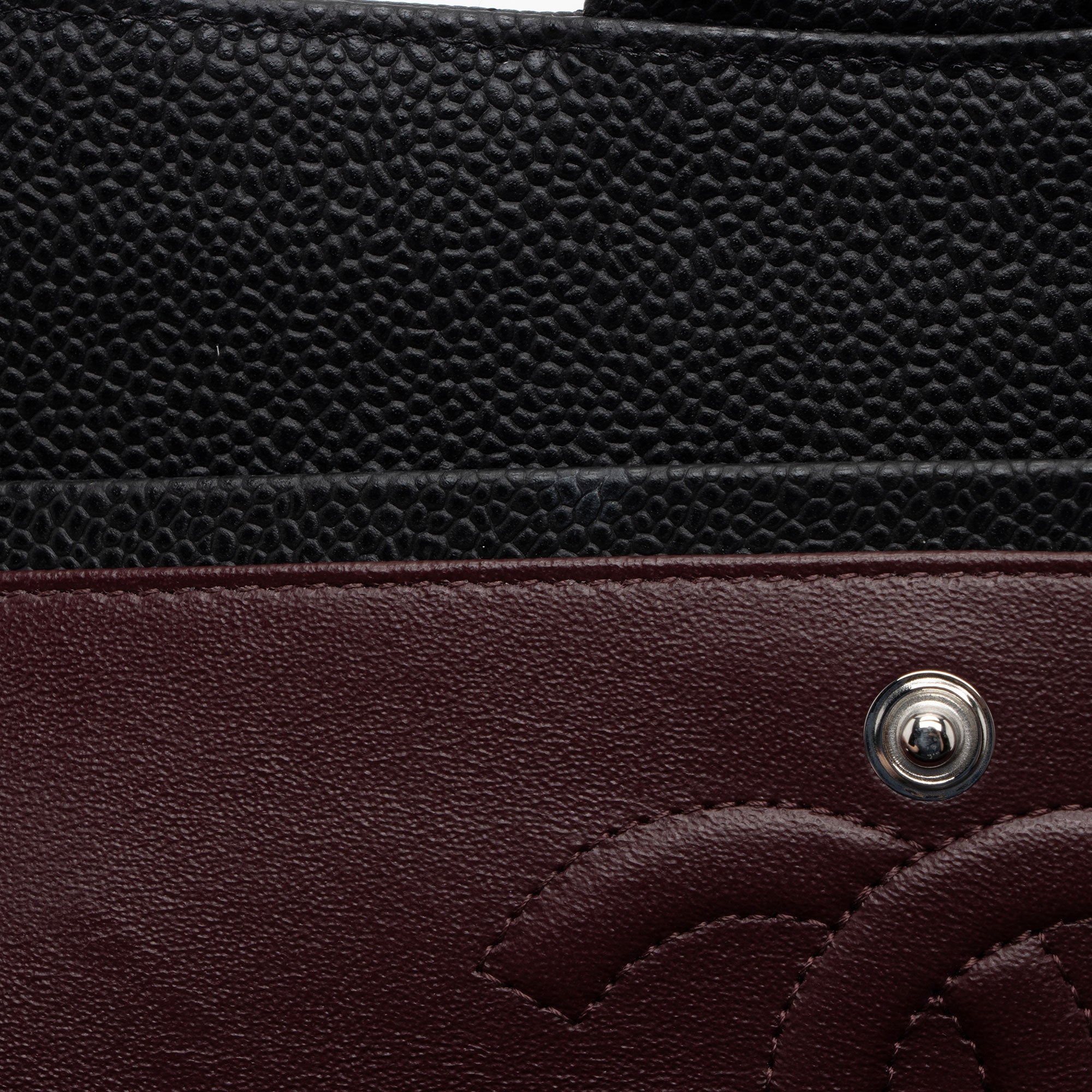 Chanel Caviar Leather Classic Medium Double Flap Bag (SHF-j9HEHj)