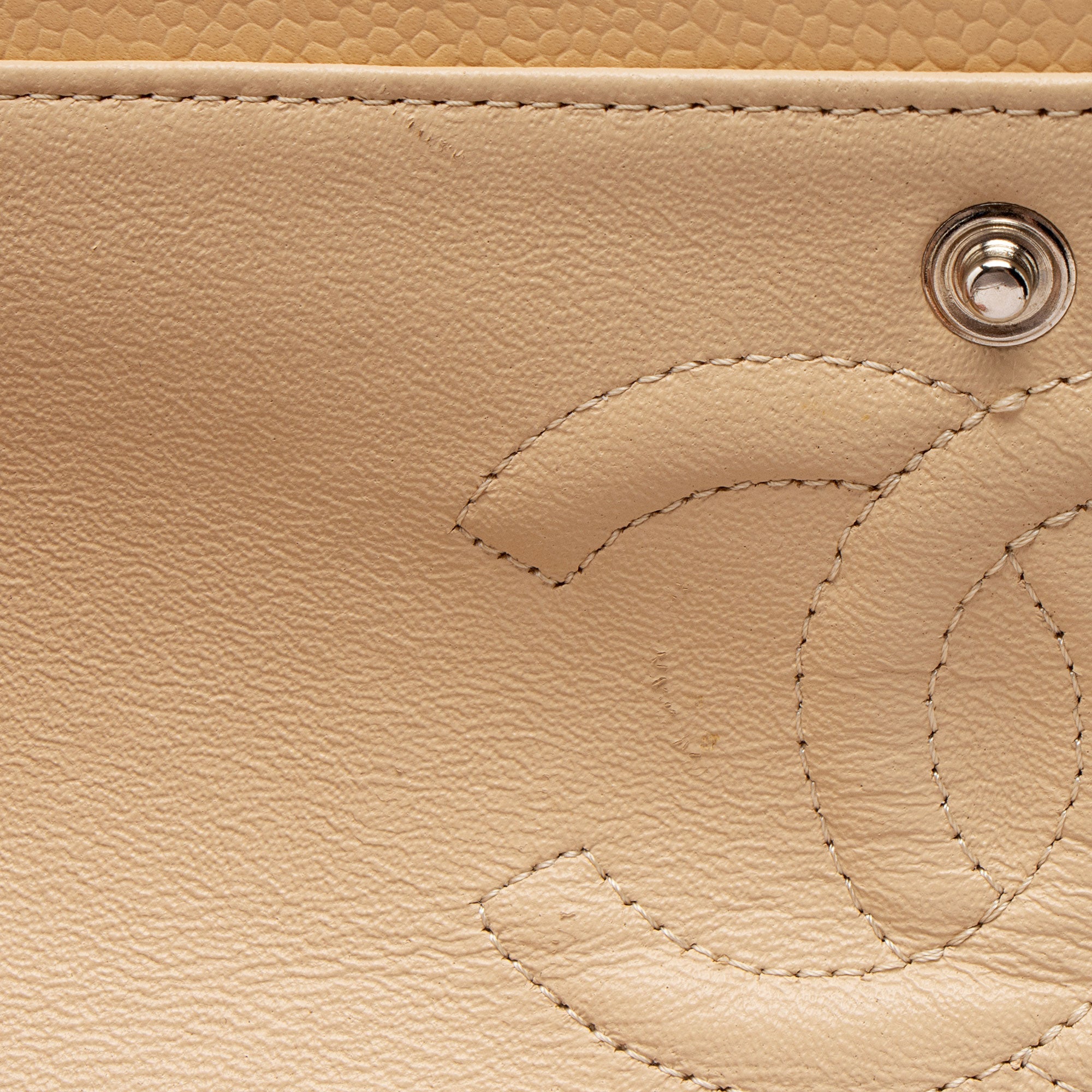 Chanel Caviar Leather Classic Medium Double Flap Bag