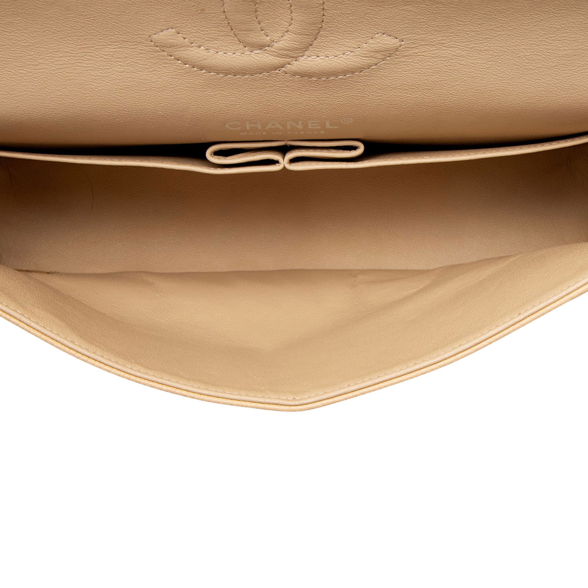 Chanel Caviar Leather Classic Medium Double Flap Bag