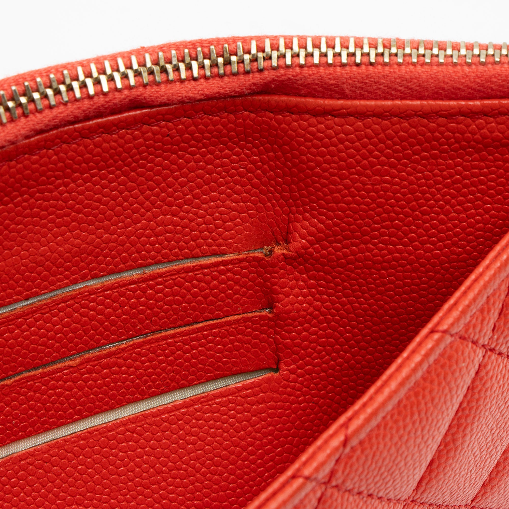 Chanel Caviar Leather Classic Pouch Wallet