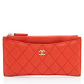 Chanel Caviar Leather Classic Pouch Wallet