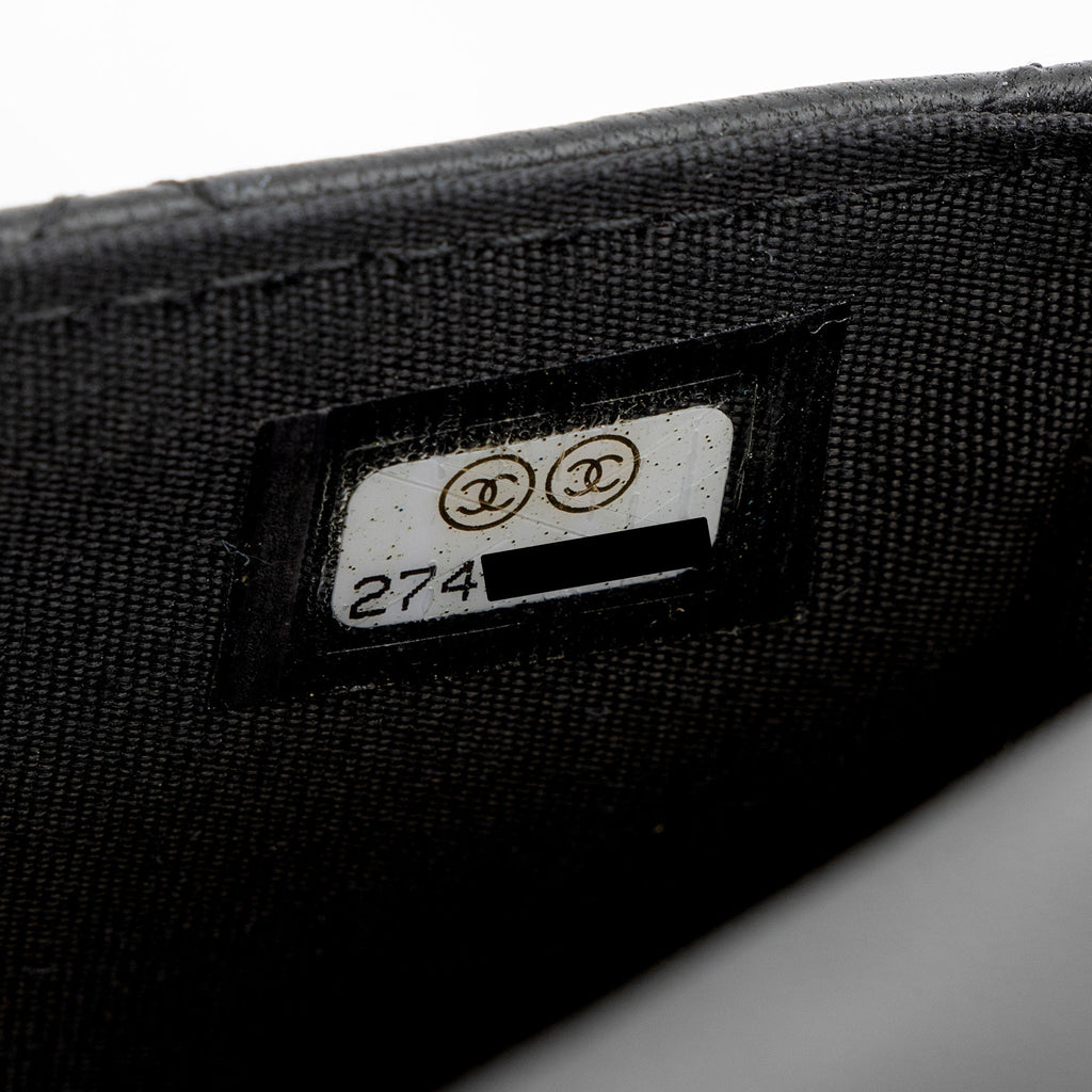 Chanel Caviar Leather Classic Trendy Pouch