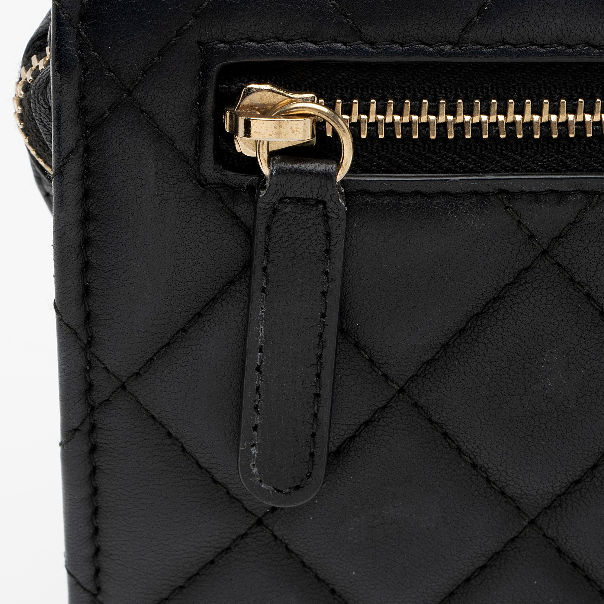 Chanel Caviar Leather Classic Trendy Pouch