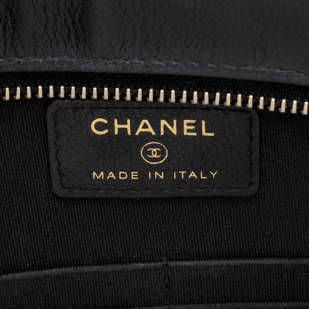 Chanel Caviar Leather Classic Trendy Pouch