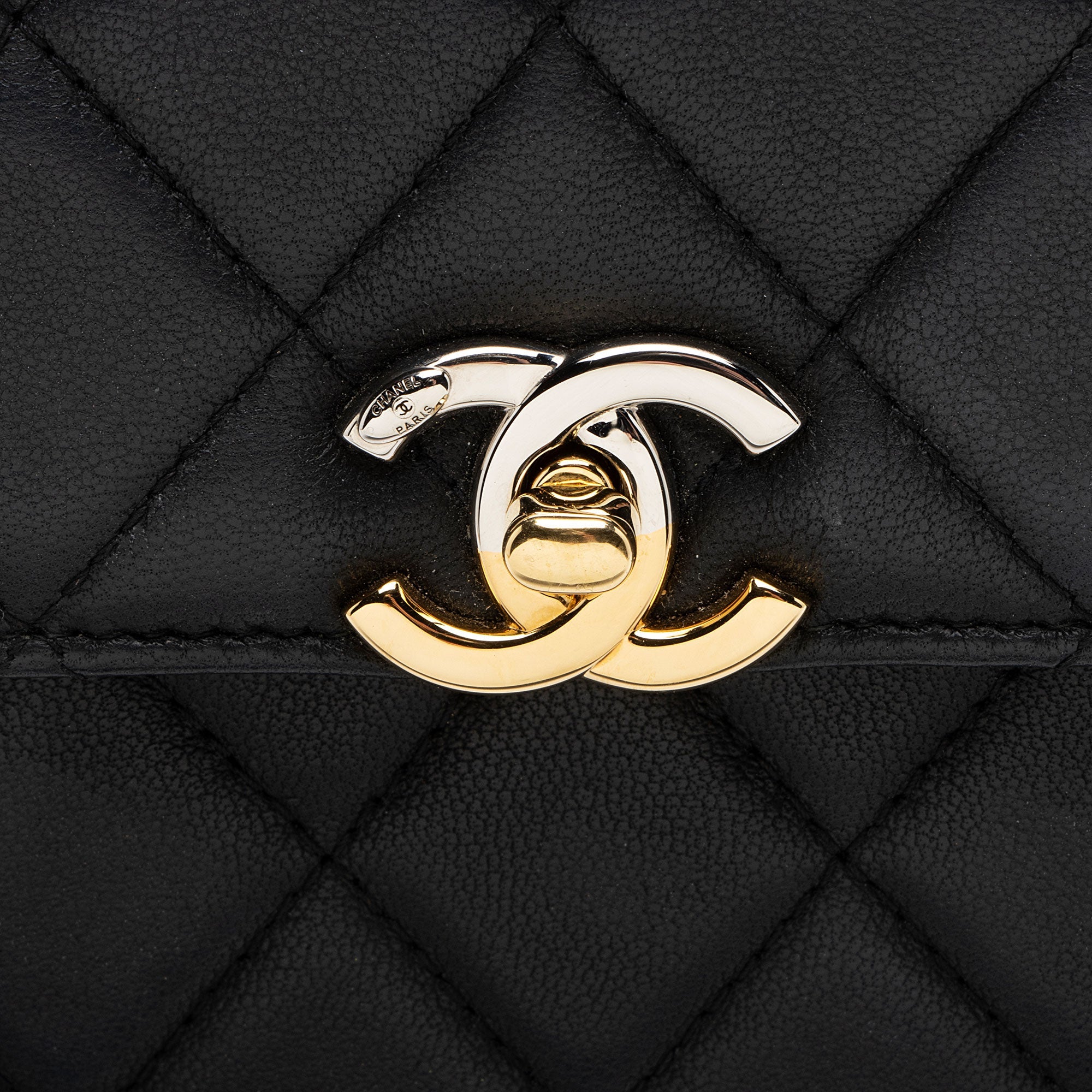 Chanel Caviar Leather Classic Trendy Pouch
