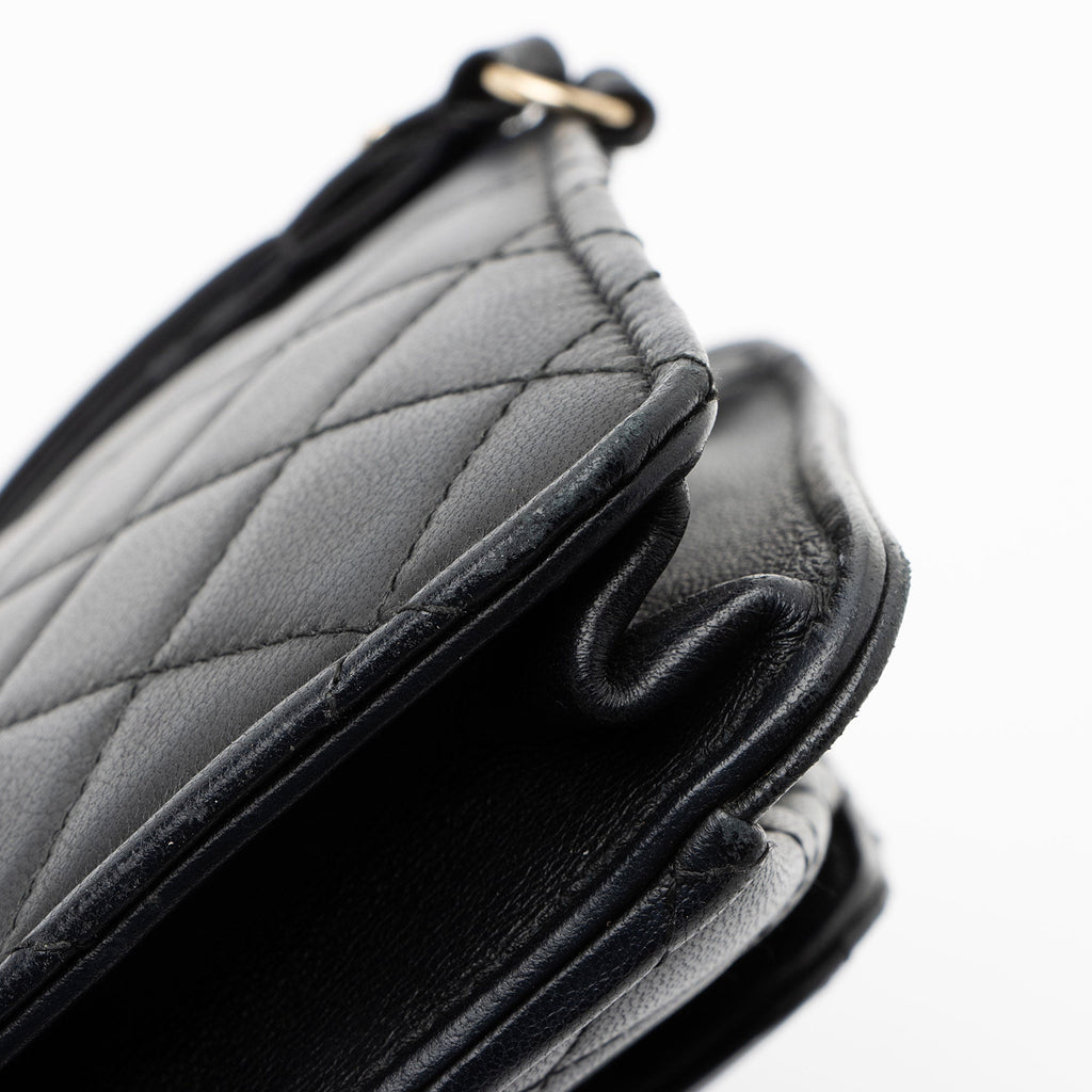 Chanel Caviar Leather Classic Trendy Pouch
