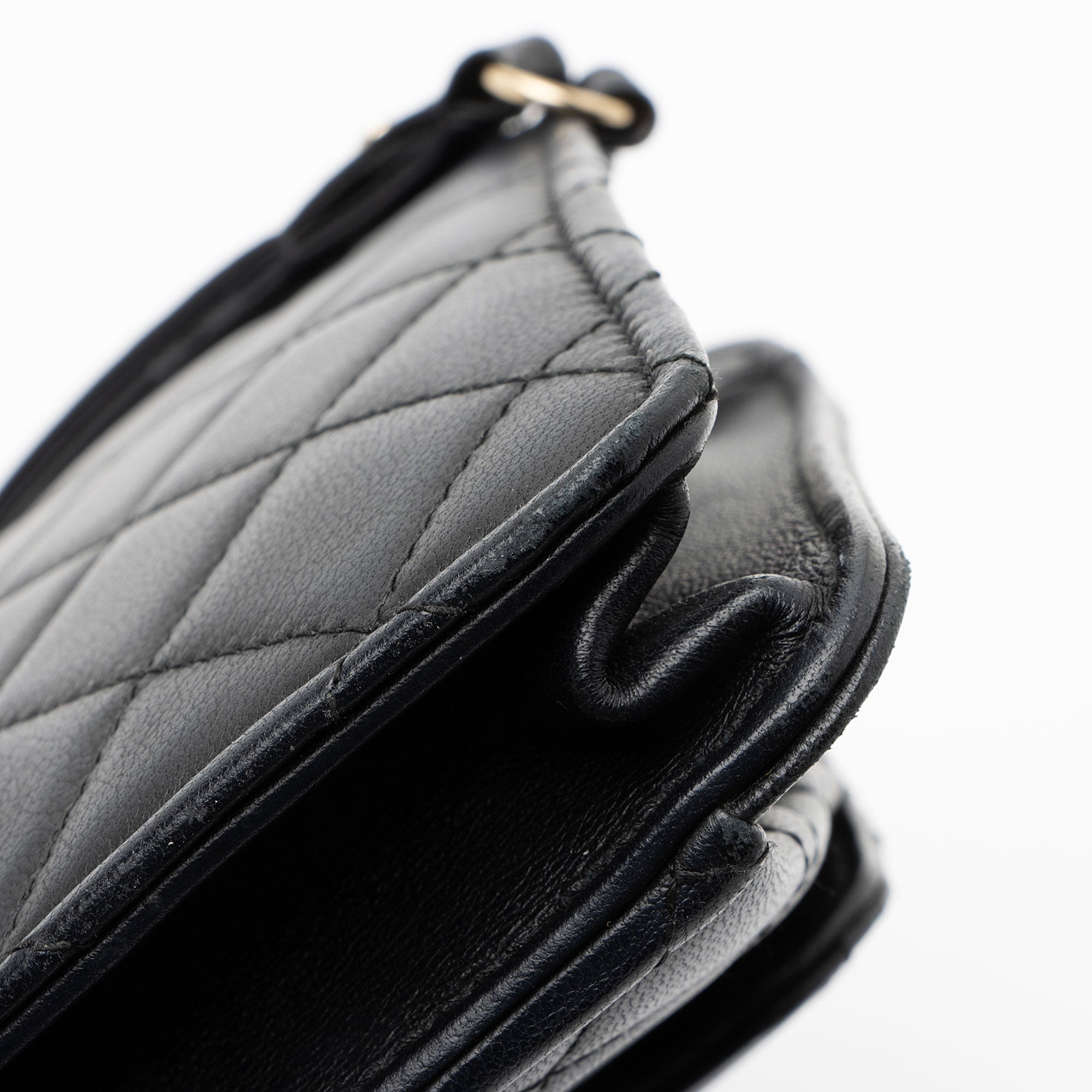 Chanel Caviar Leather Classic Trendy Pouch