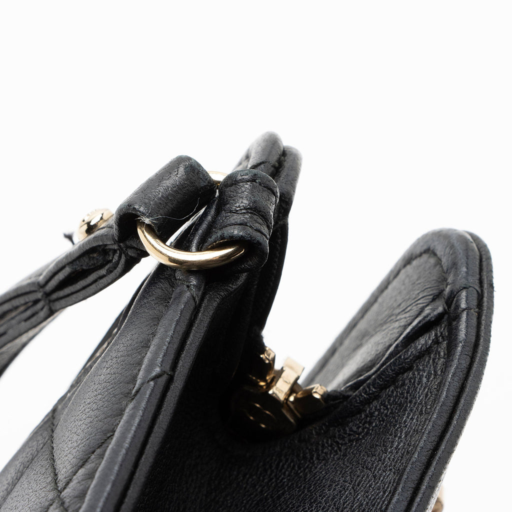 Chanel Caviar Leather Classic Trendy Pouch