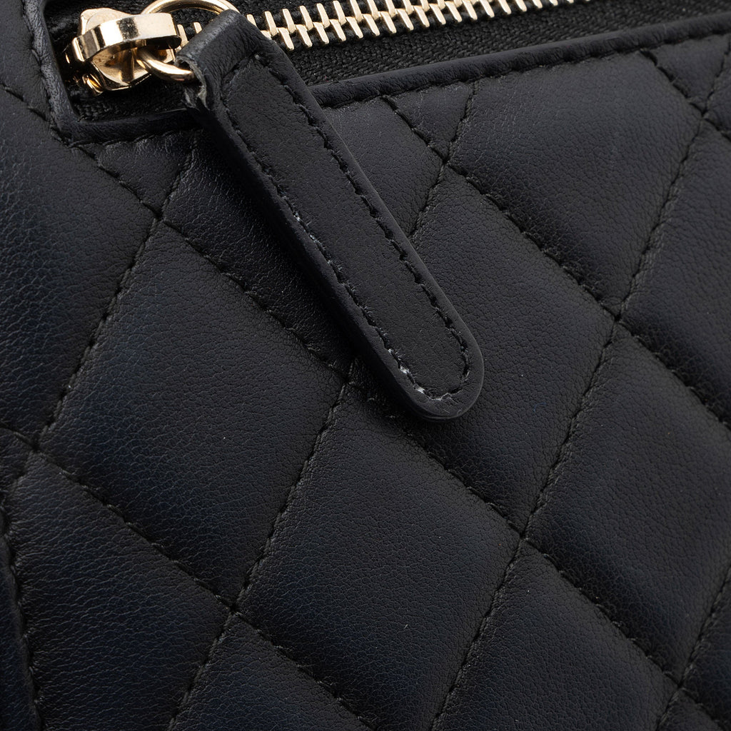 Chanel Caviar Leather Classic Trendy Pouch