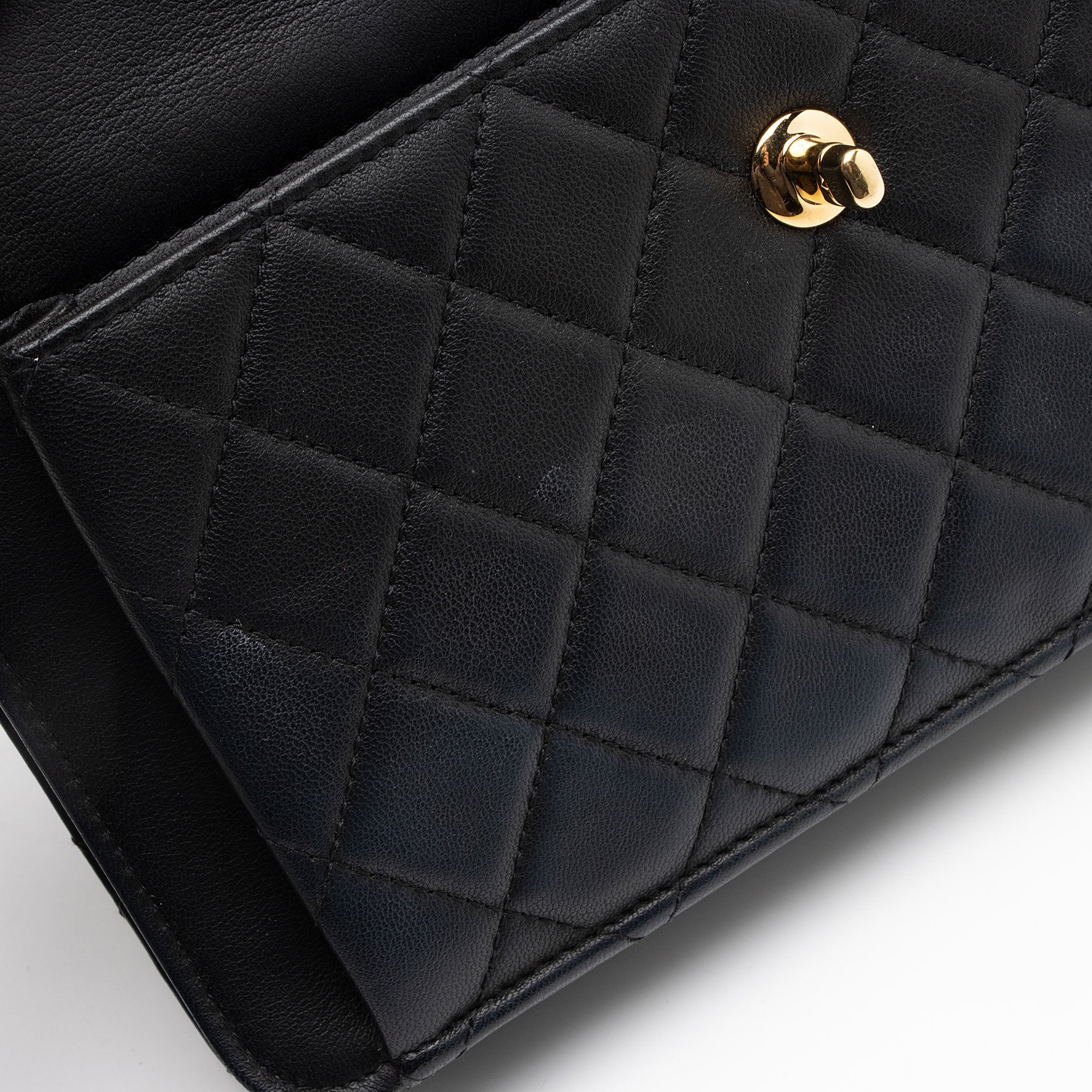 Chanel Caviar Leather Classic Trendy Pouch