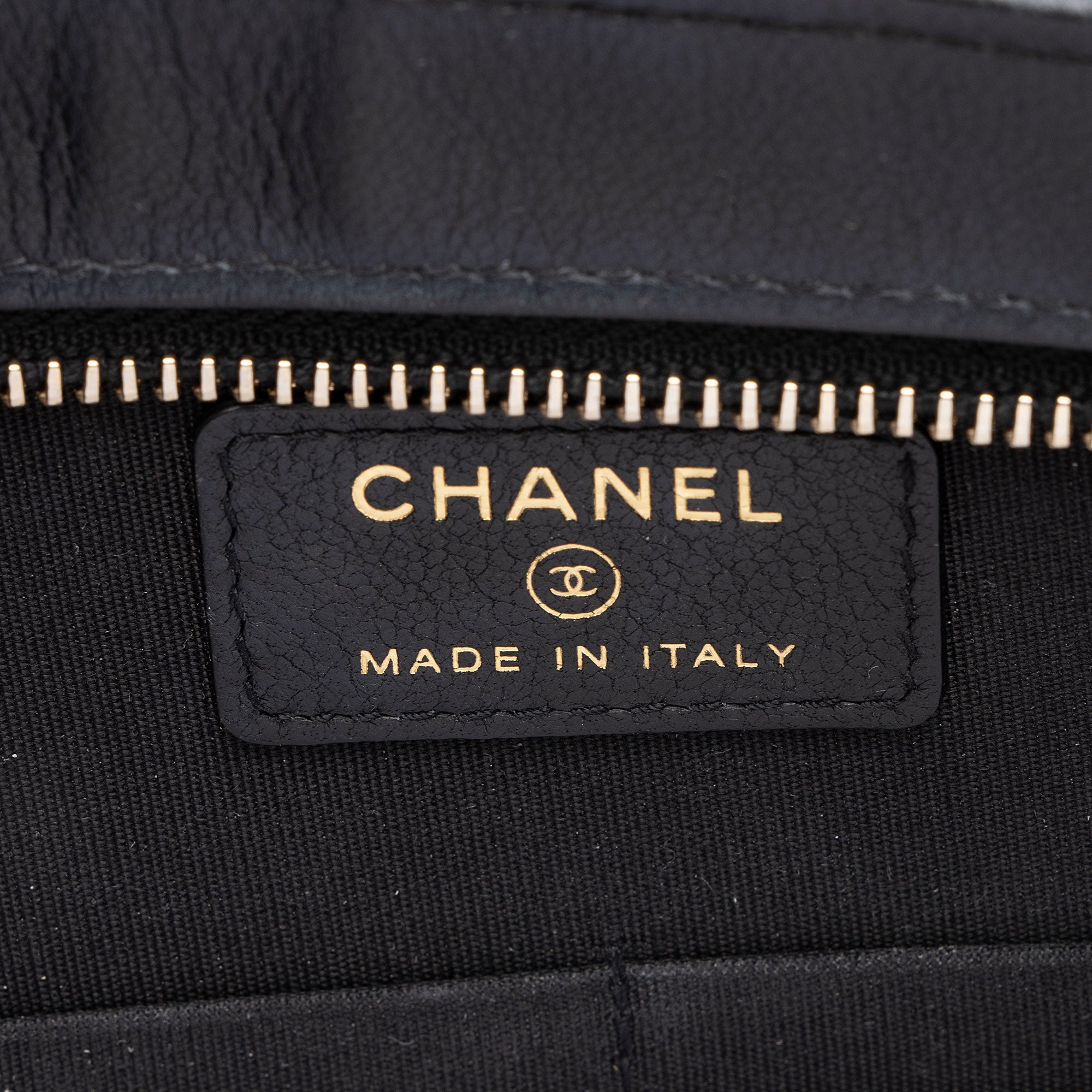 Chanel Caviar Leather Classic Trendy Pouch