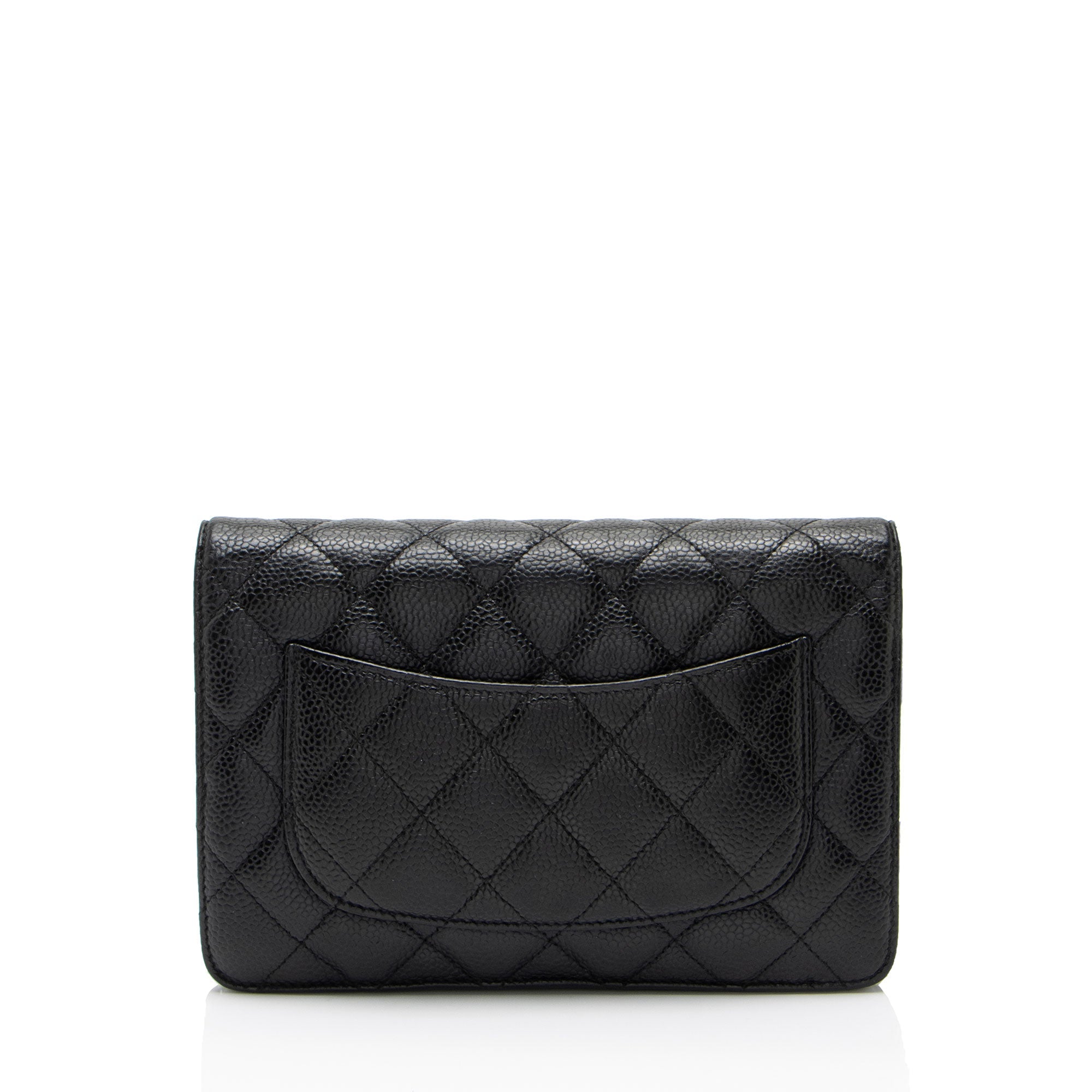 Chanel Caviar Leather Classic Wallet on Chain - FINAL SALE