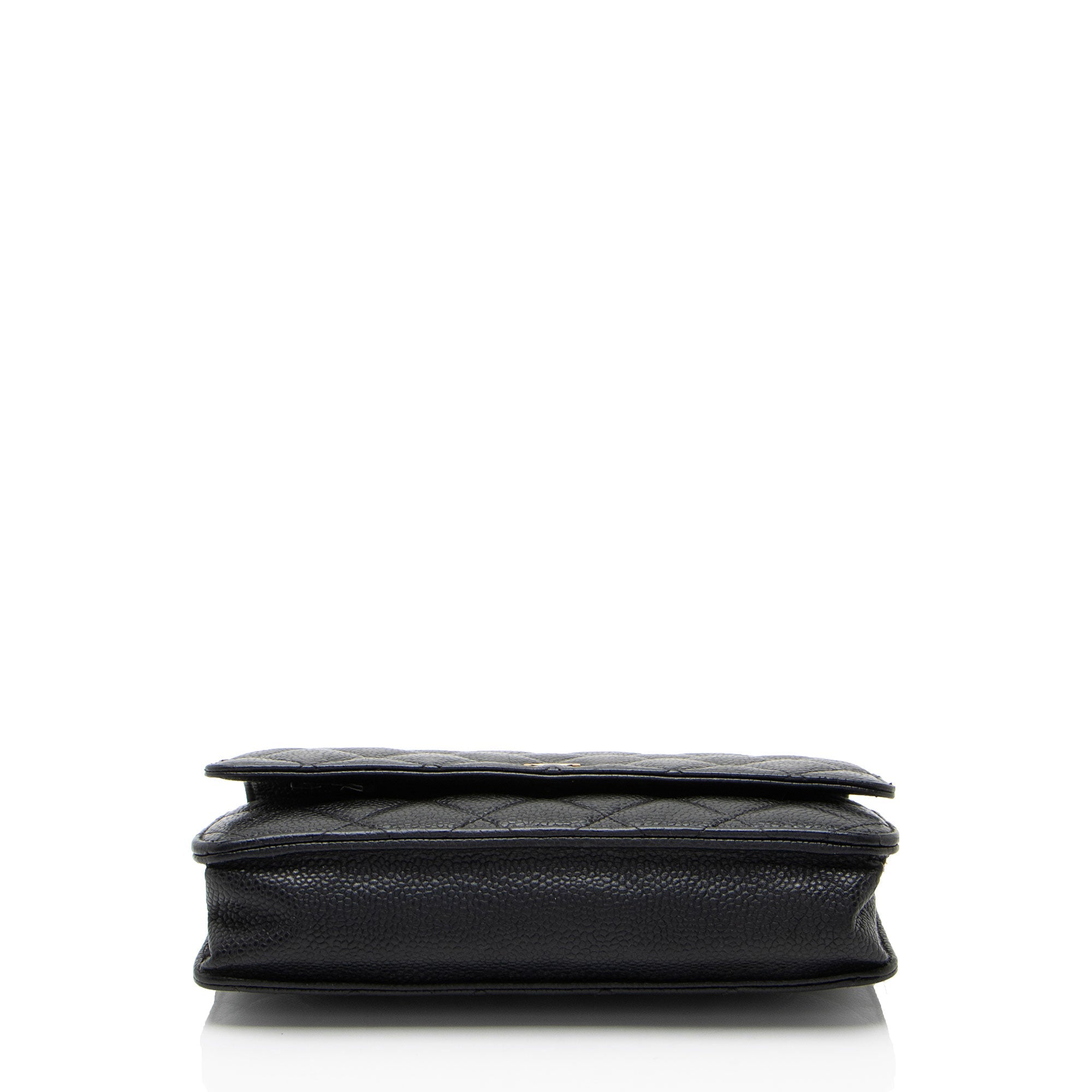 Chanel Caviar Leather Classic Wallet on Chain - FINAL SALE