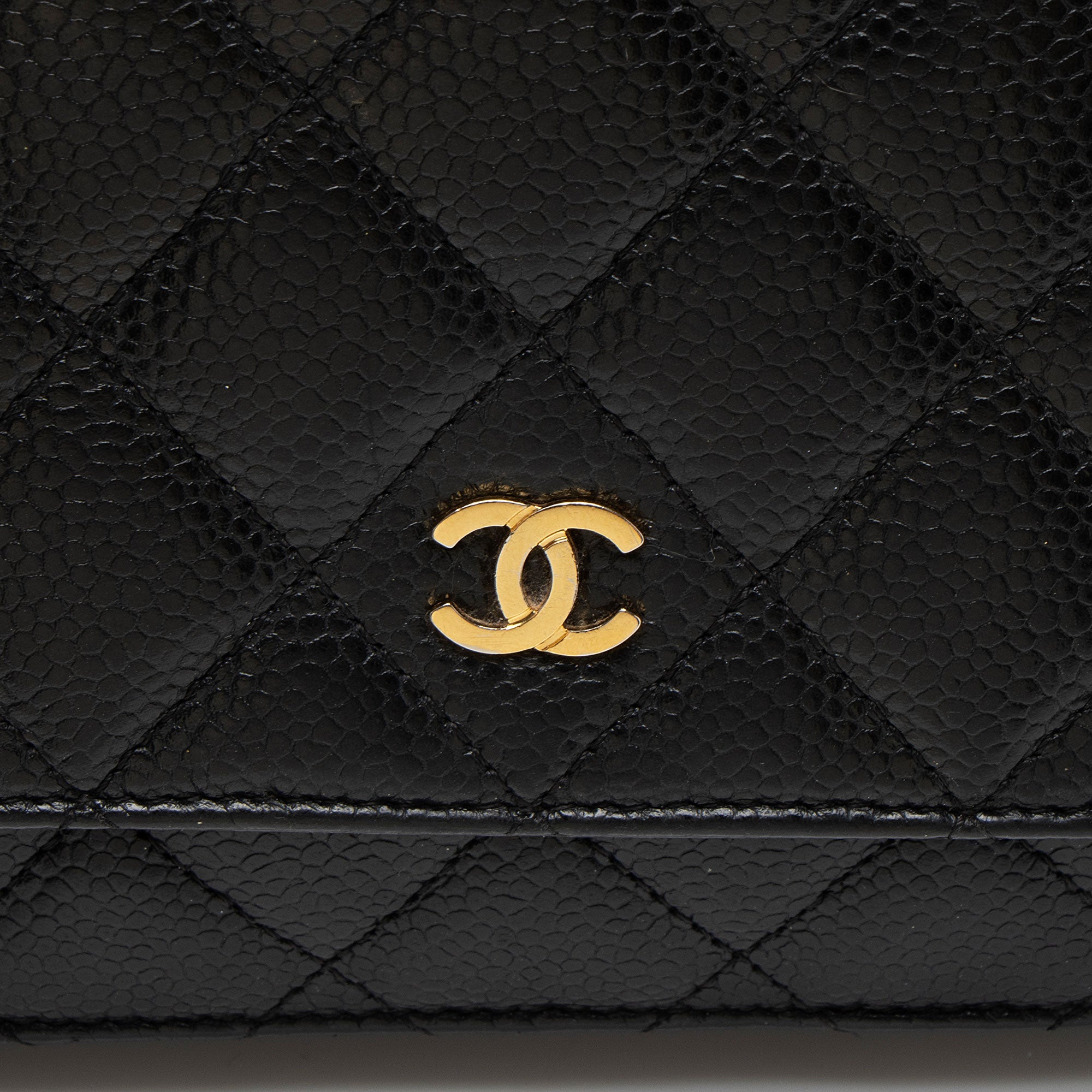 Chanel Caviar Leather Classic Wallet on Chain - FINAL SALE