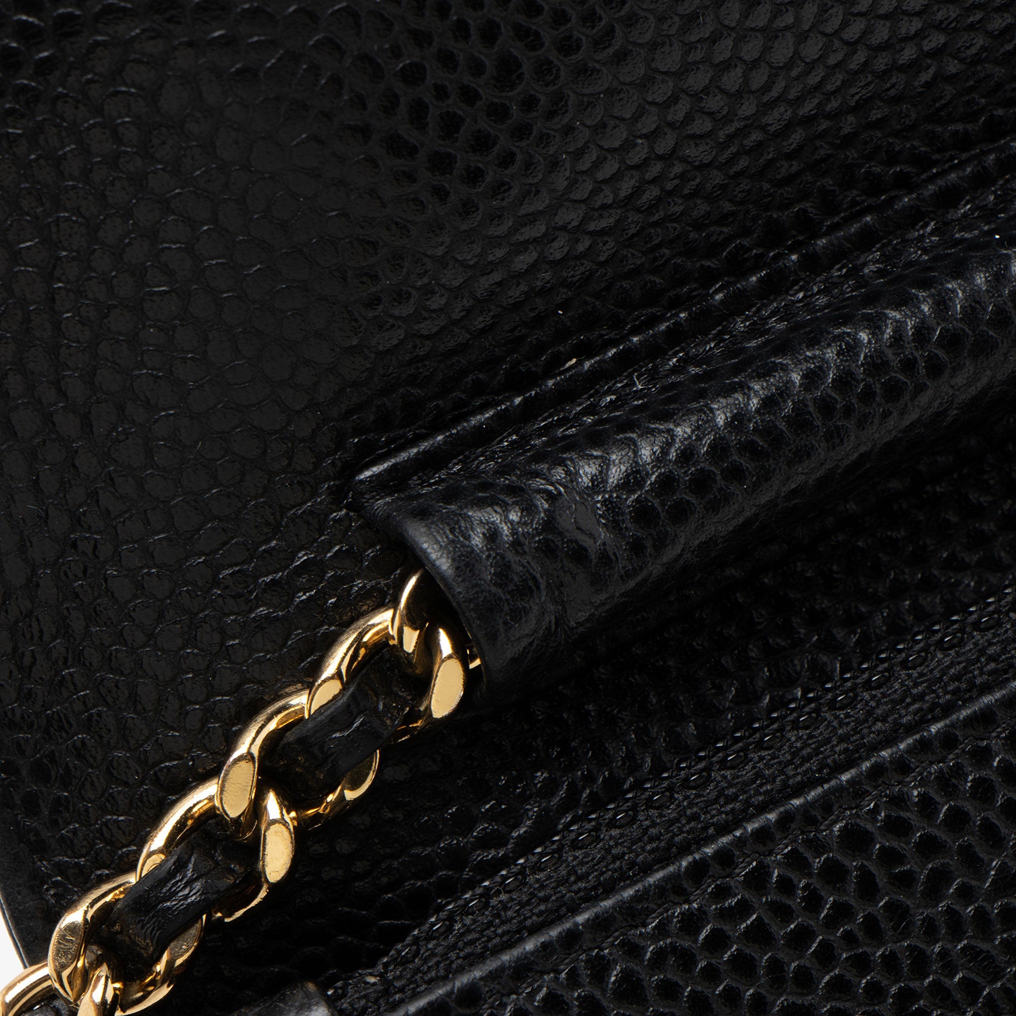 Chanel Caviar Leather Classic Wallet on Chain - FINAL SALE