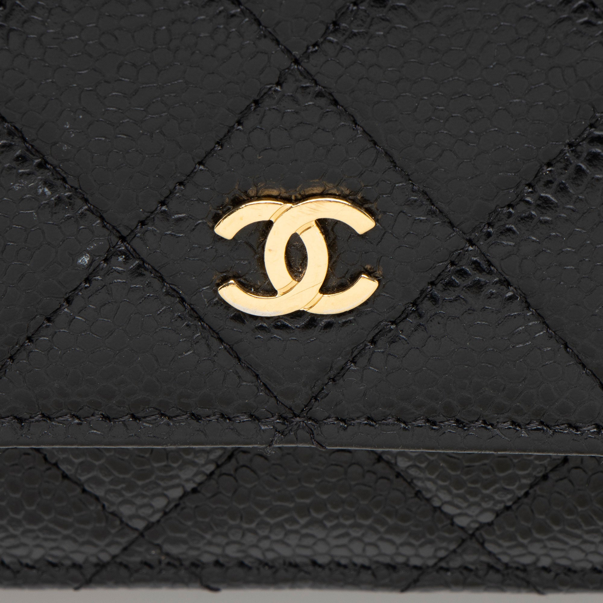 Chanel Caviar Leather Classic Wallet on Chain (SHF-MzxmjN)