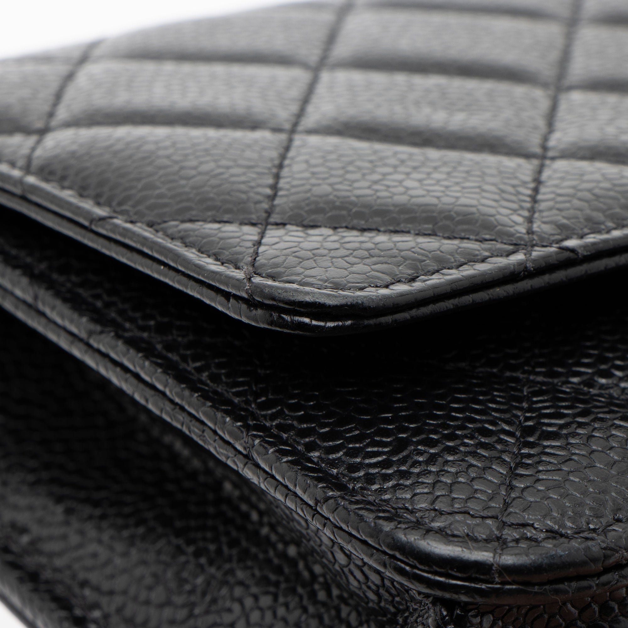 Chanel Caviar Leather Classic Wallet on Chain (SHF-MzxmjN)