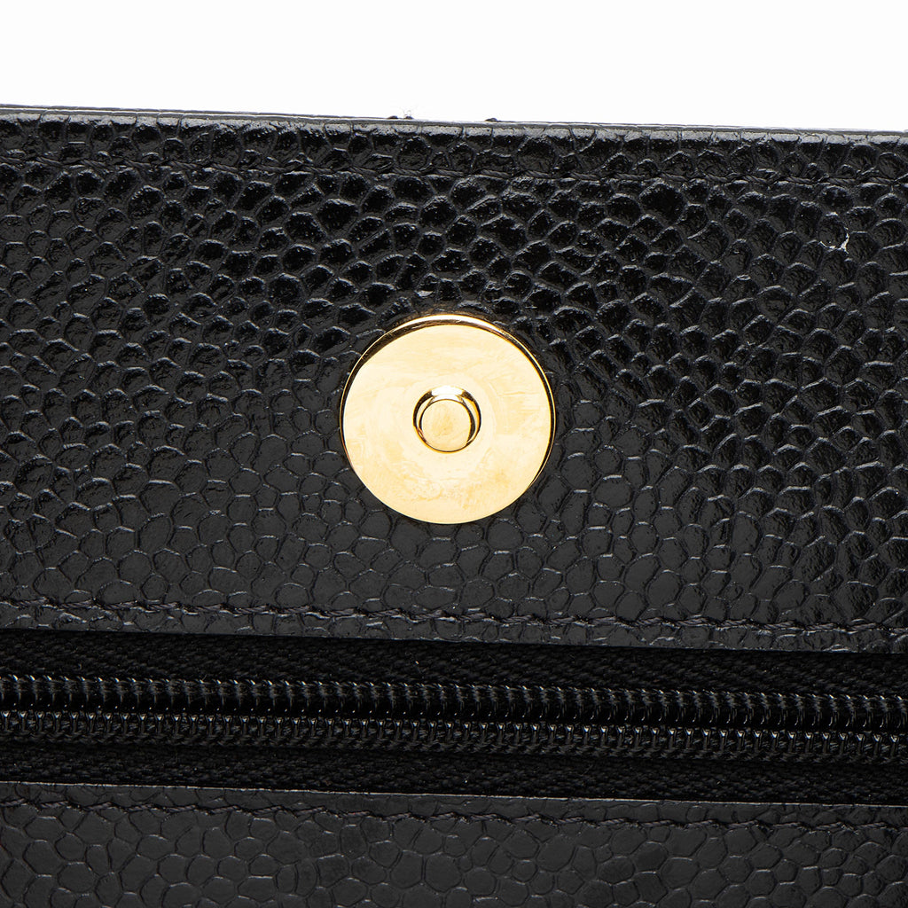 Chanel Caviar Leather Classic Wallet on Chain (SHF-MzxmjN)