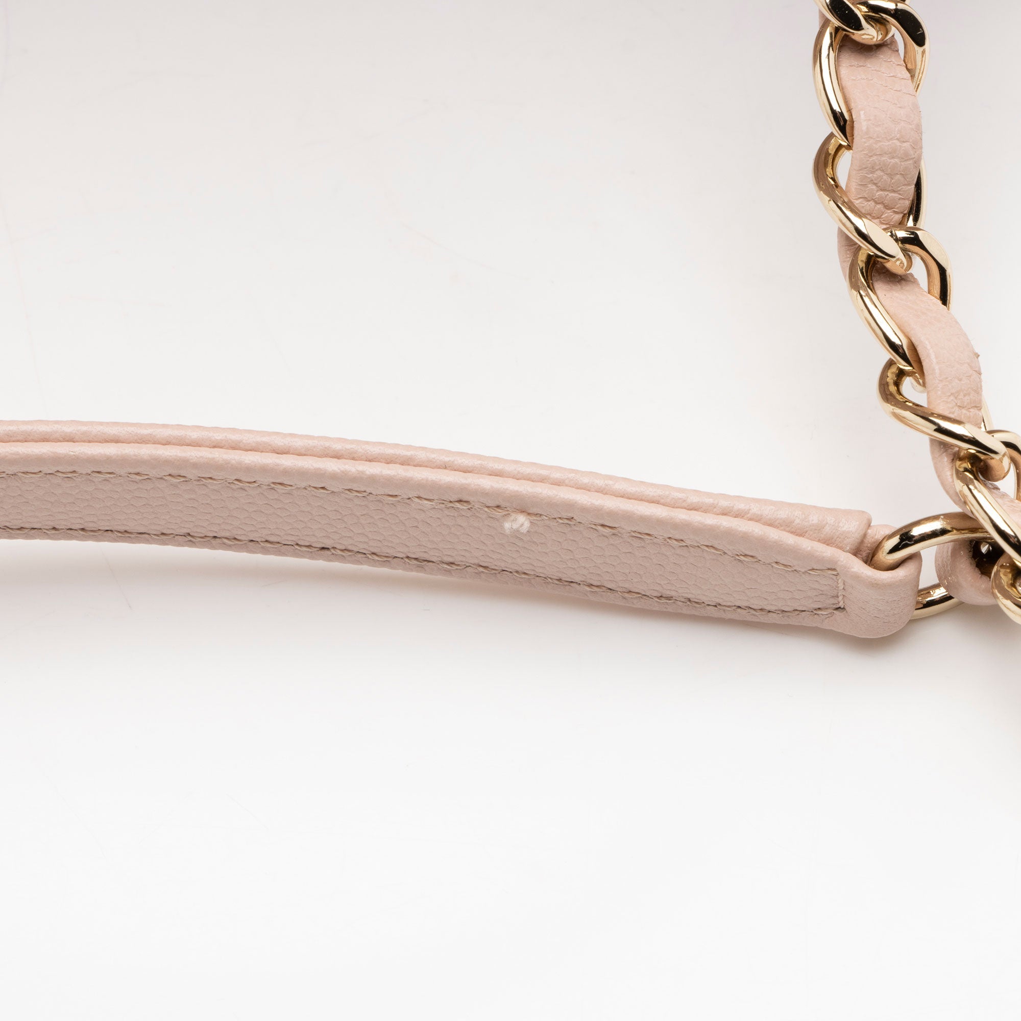 Chanel Caviar Leather Coco Top Handle Small Flap Bag