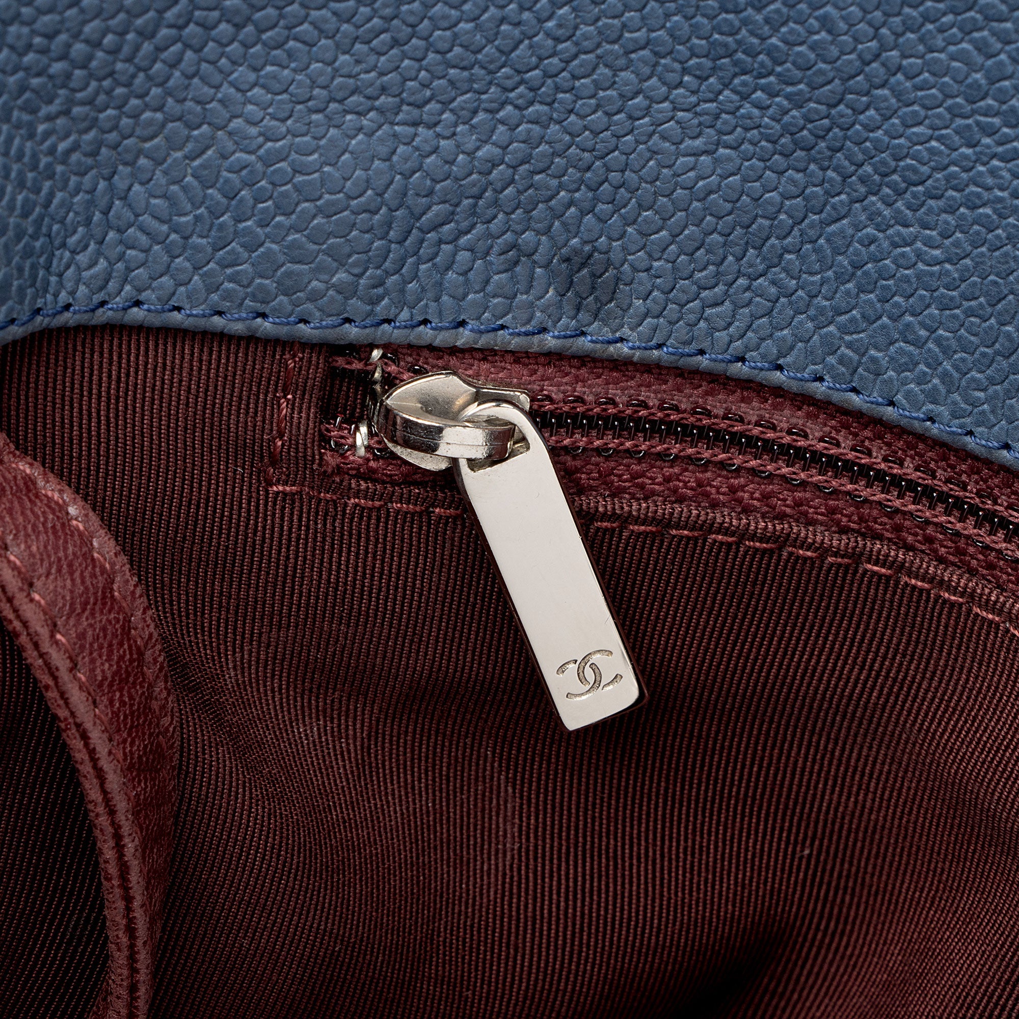 Chanel Caviar Leather French Riviera Hobo