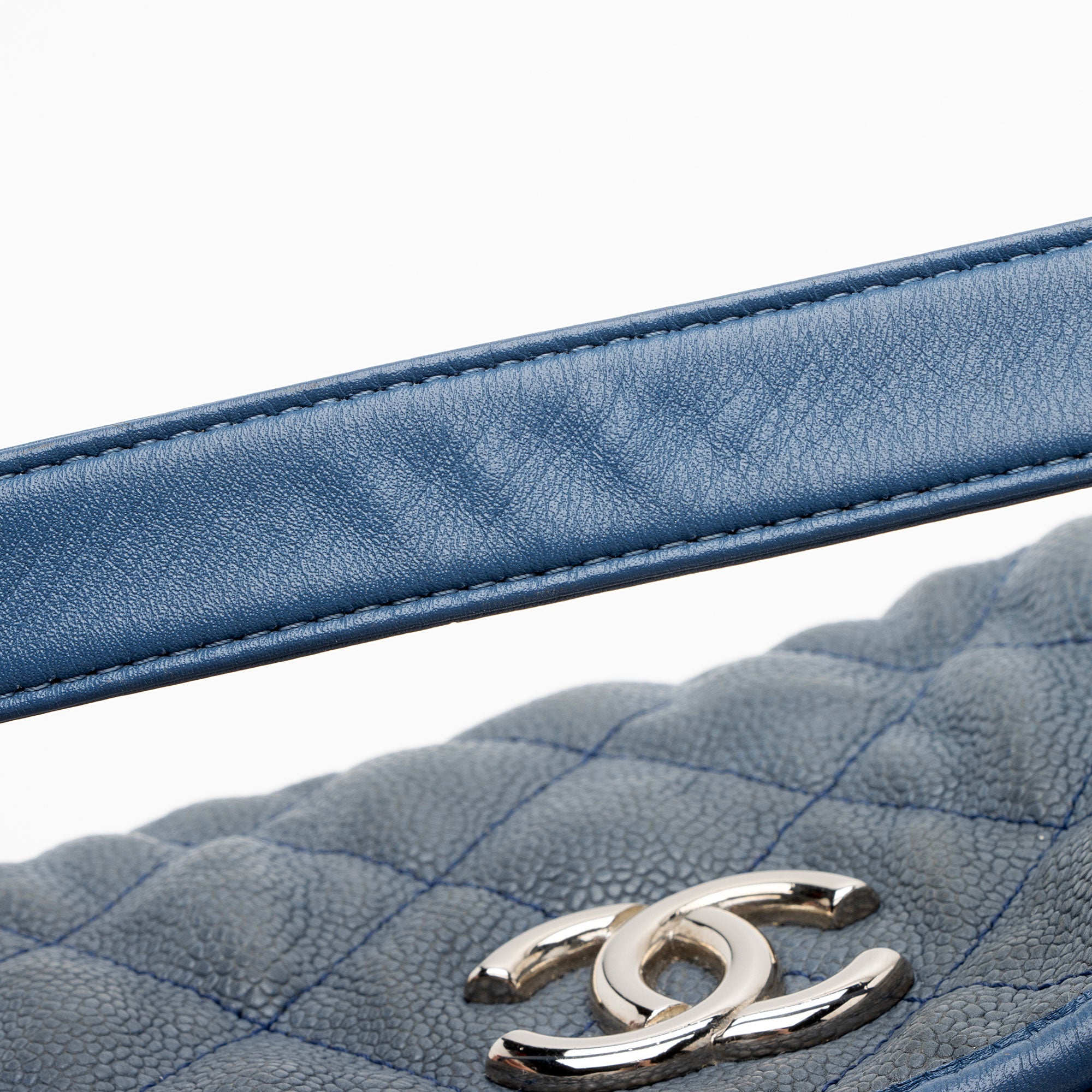 Chanel Caviar Leather French Riviera Hobo